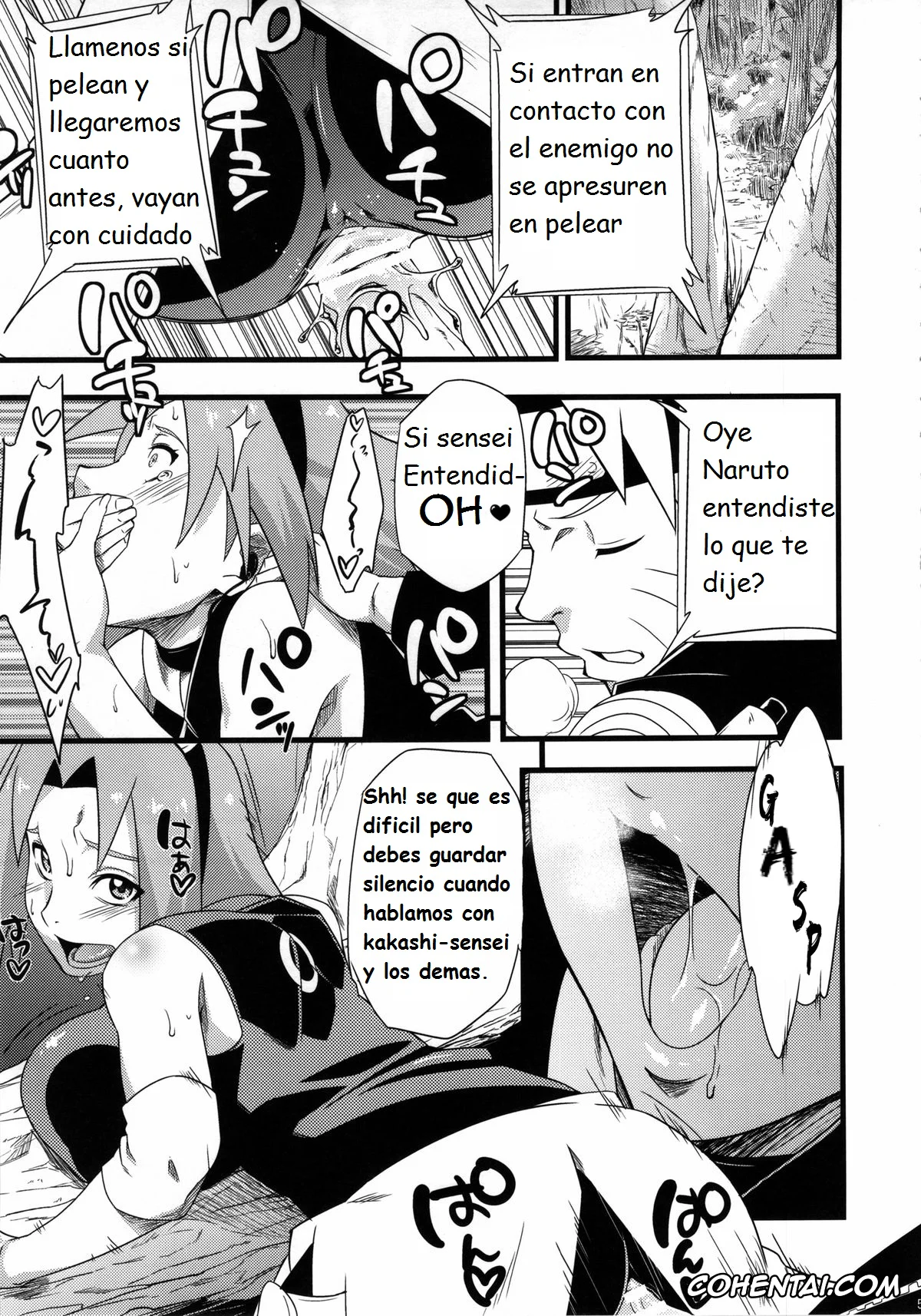 NARUTO porno, Hinata Hyuga porno, Ino Yamanaka porno, Naruto Uzumaki porno, Sakura Haruno porno, Shizune porno, Tenten porno, Tsunade porno, Saboten Nindou 2 (Naruto), pagina 5