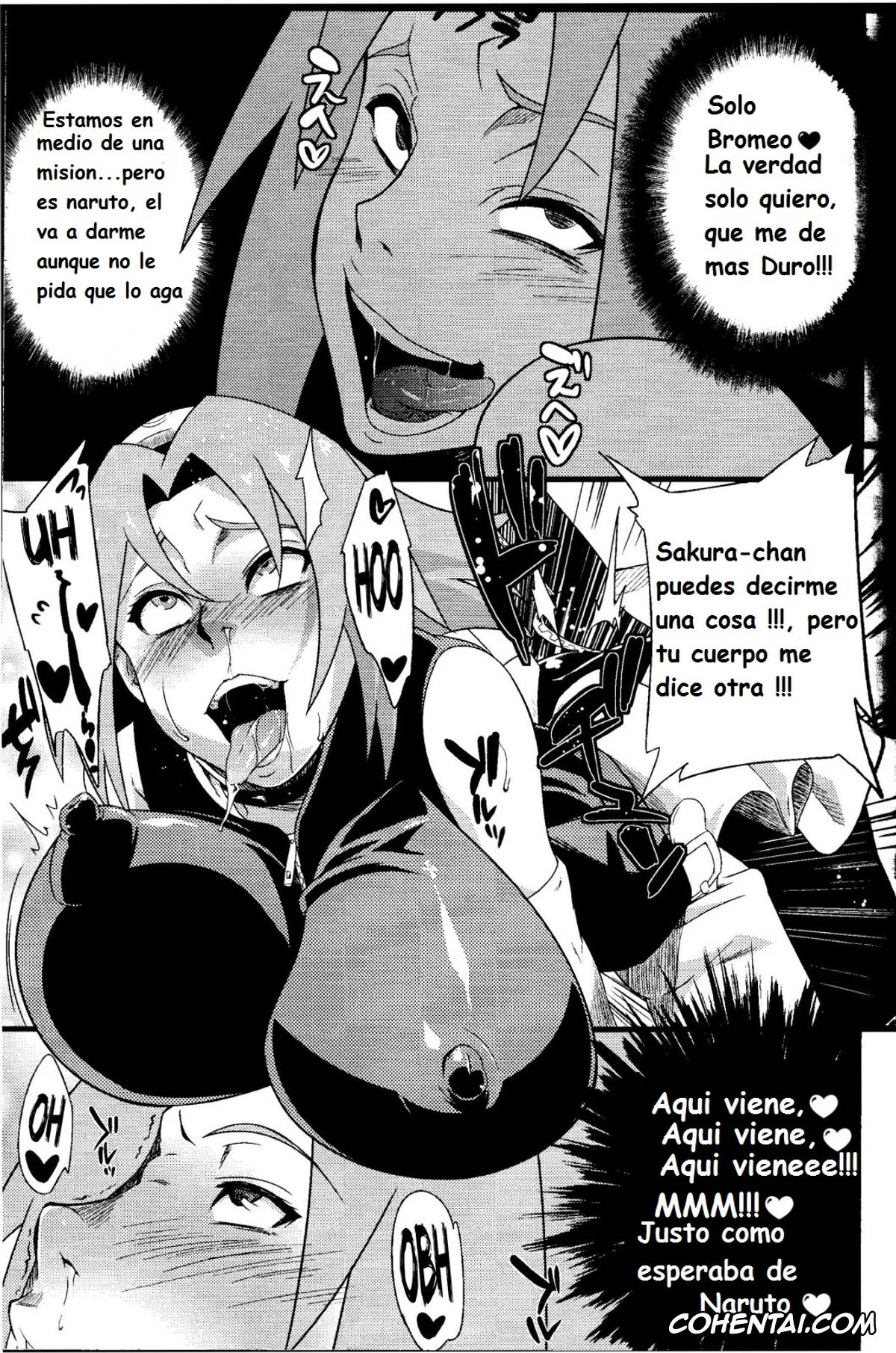 NARUTO xxx, Hinata Hyuga xxx, Ino Yamanaka xxx, Naruto Uzumaki xxx, Sakura Haruno xxx, Shizune xxx, Tenten xxx, Tsunade xxx, Saboten Nindou 2 (Naruto), pagina 7