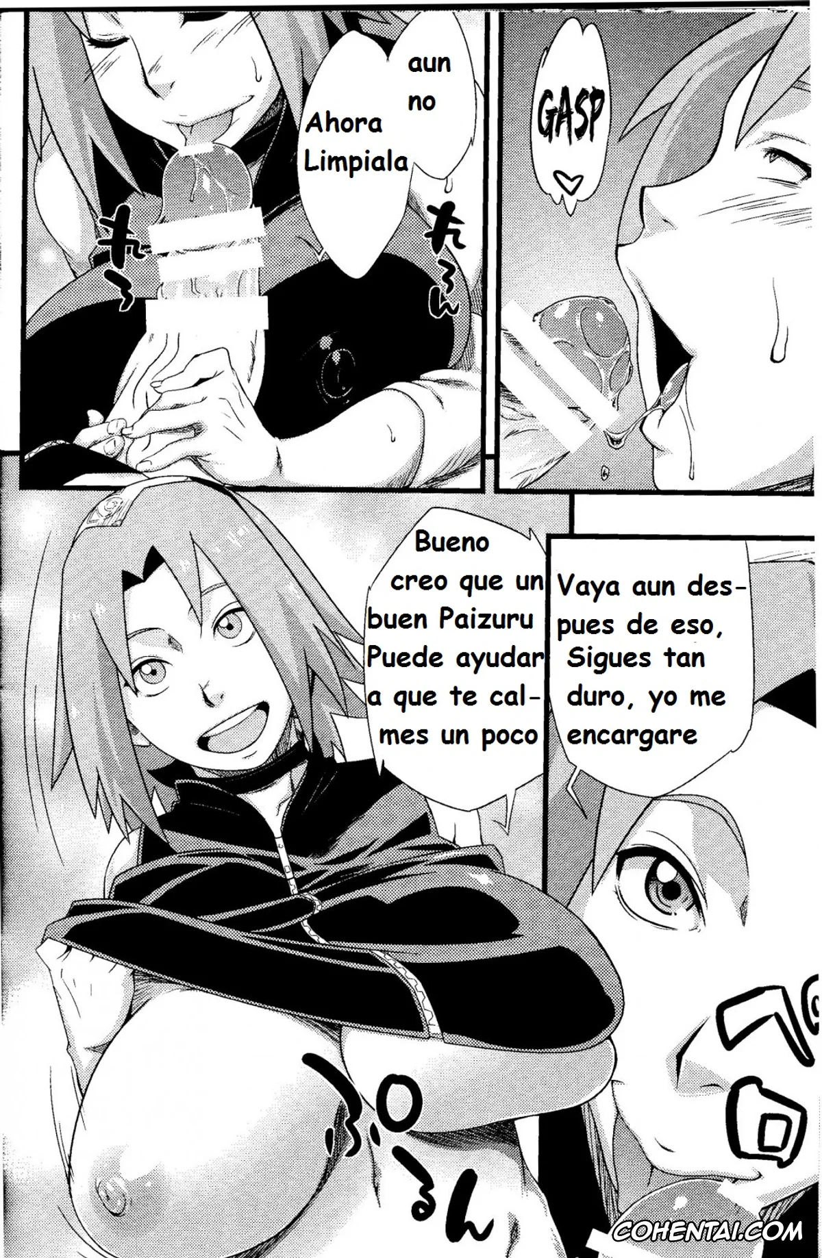 NARUTO porno, Hinata Hyuga porno, Ino Yamanaka porno, Naruto Uzumaki porno, Sakura Haruno porno, Shizune porno, Tenten porno, Tsunade porno, Saboten Nindou 2 (Naruto), pagina 14
