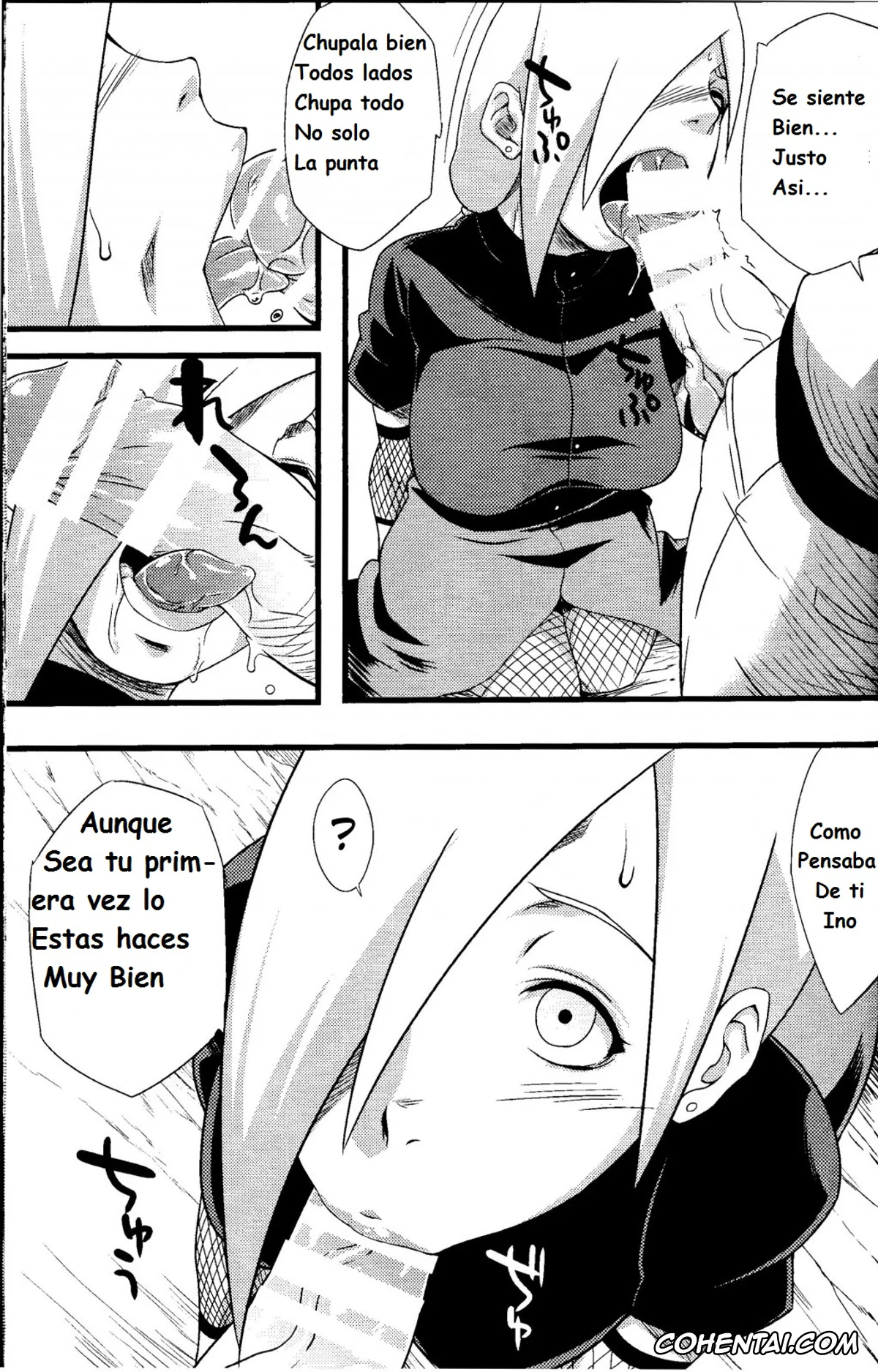 NARUTO xxx, Hinata Hyuga xxx, Ino Yamanaka xxx, Naruto Uzumaki xxx, Sakura Haruno xxx, Shizune xxx, Tenten xxx, Tsunade xxx, Saboten Nindou 2 (Naruto), pagina 19