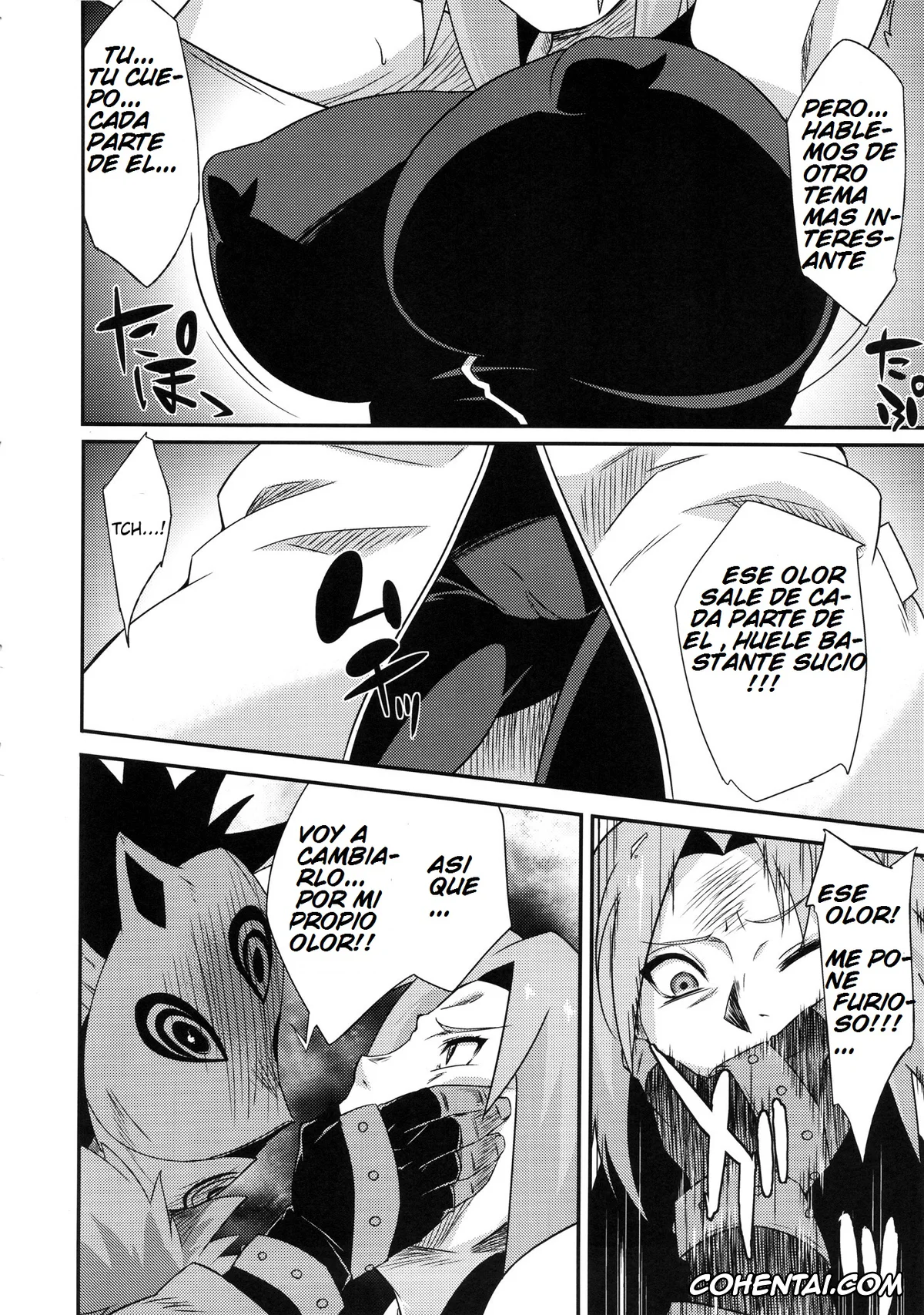 NARUTO xxx, Sakura Haruno xxx, Saboten Nindou -Ibun- (NARUTO), pagina 4
