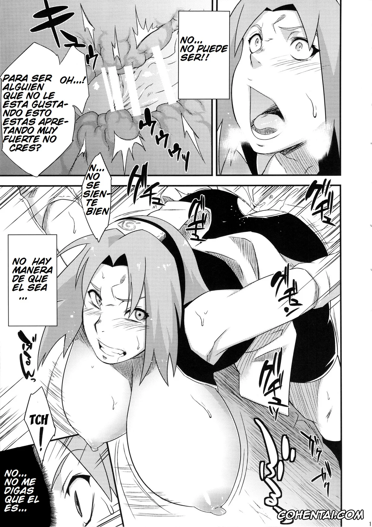 NARUTO porno, Sakura Haruno porno, Saboten Nindou -Ibun- (NARUTO), pagina 11