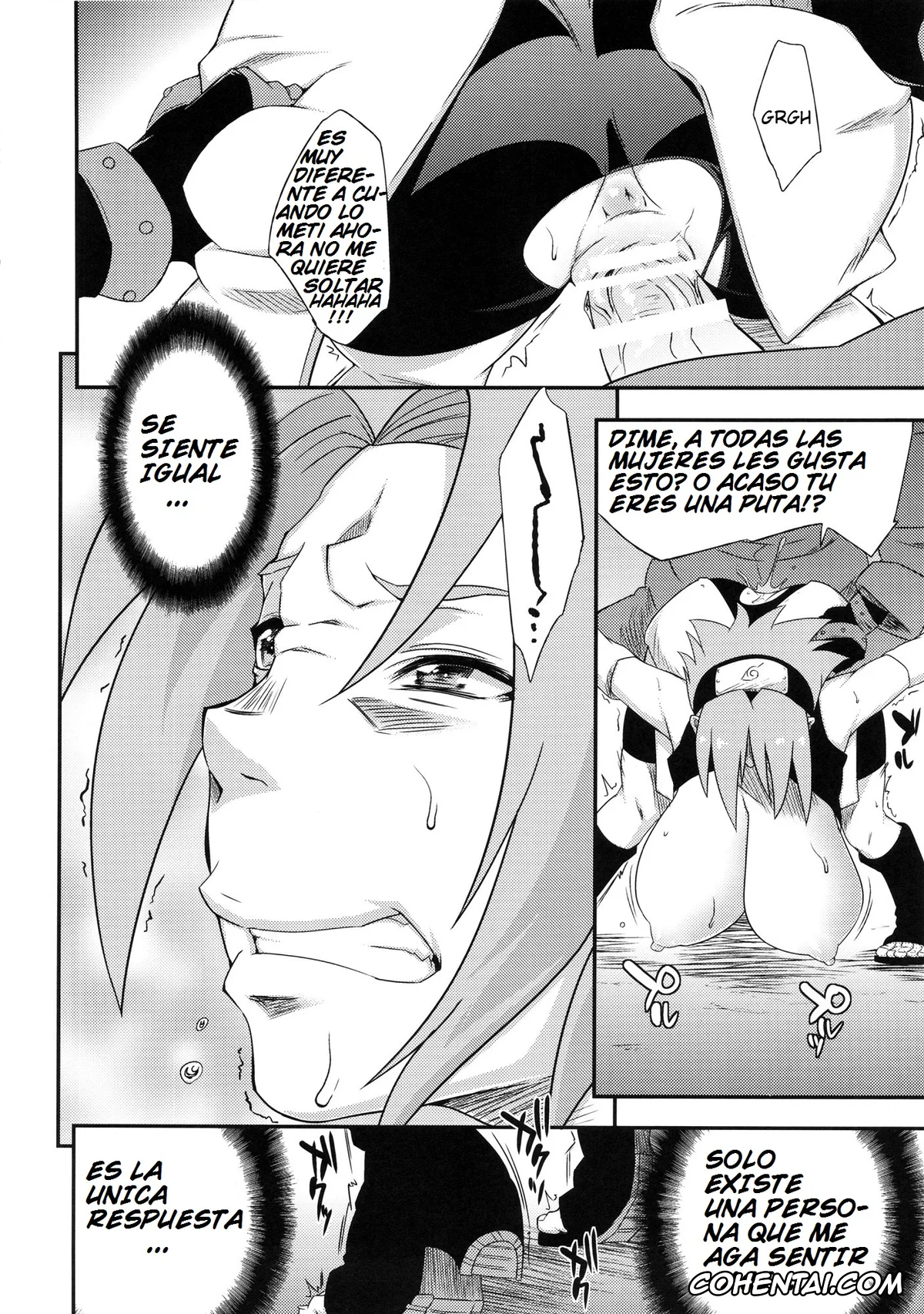 NARUTO hentai, Sakura Haruno hentai, Saboten Nindou -Ibun- (NARUTO), pagina 12