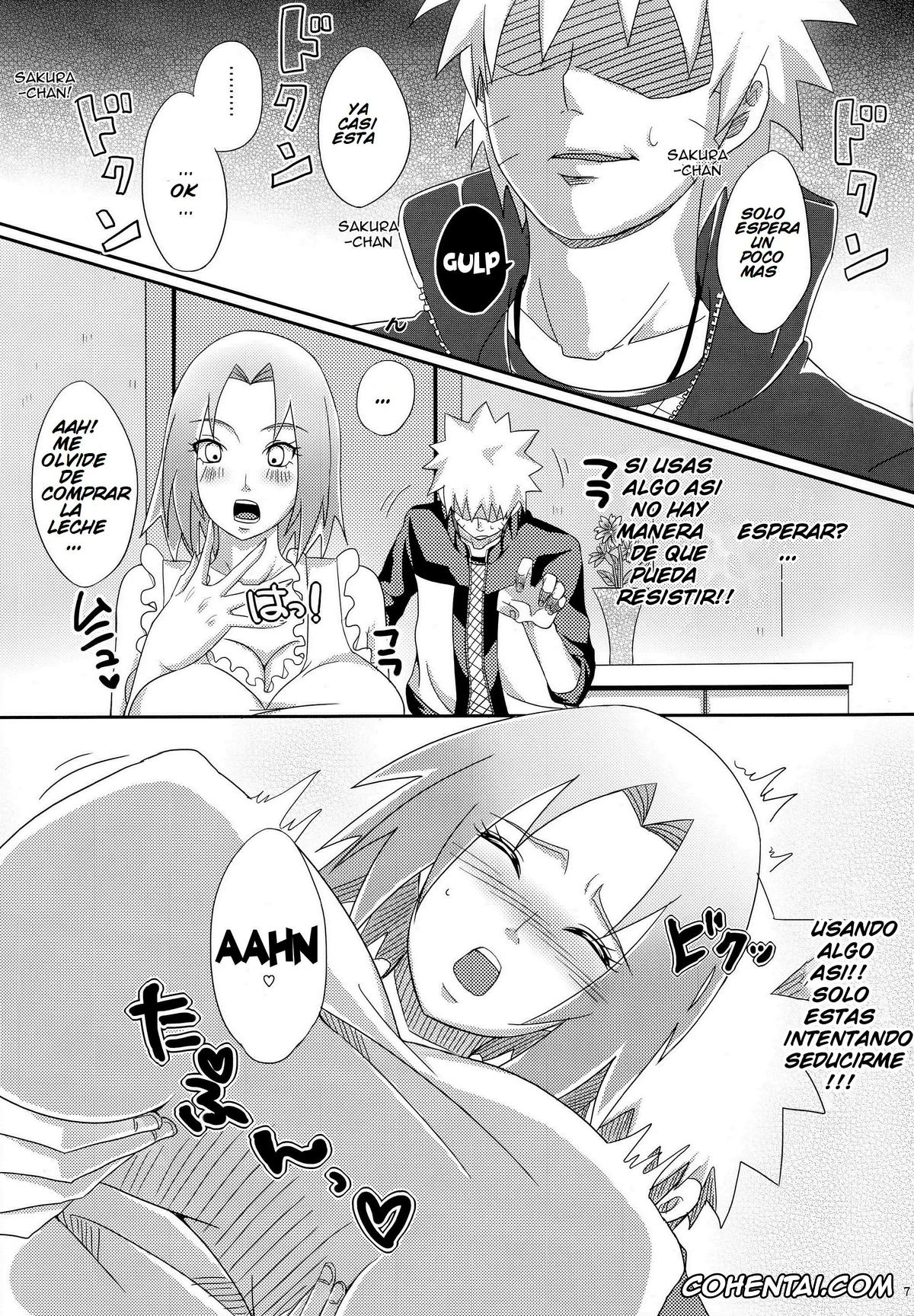 NARUTO hentai, Naruto Uzumaki hentai, Sakura Haruno hentai, Sato Ichiban no! (Naruto), pagina 6