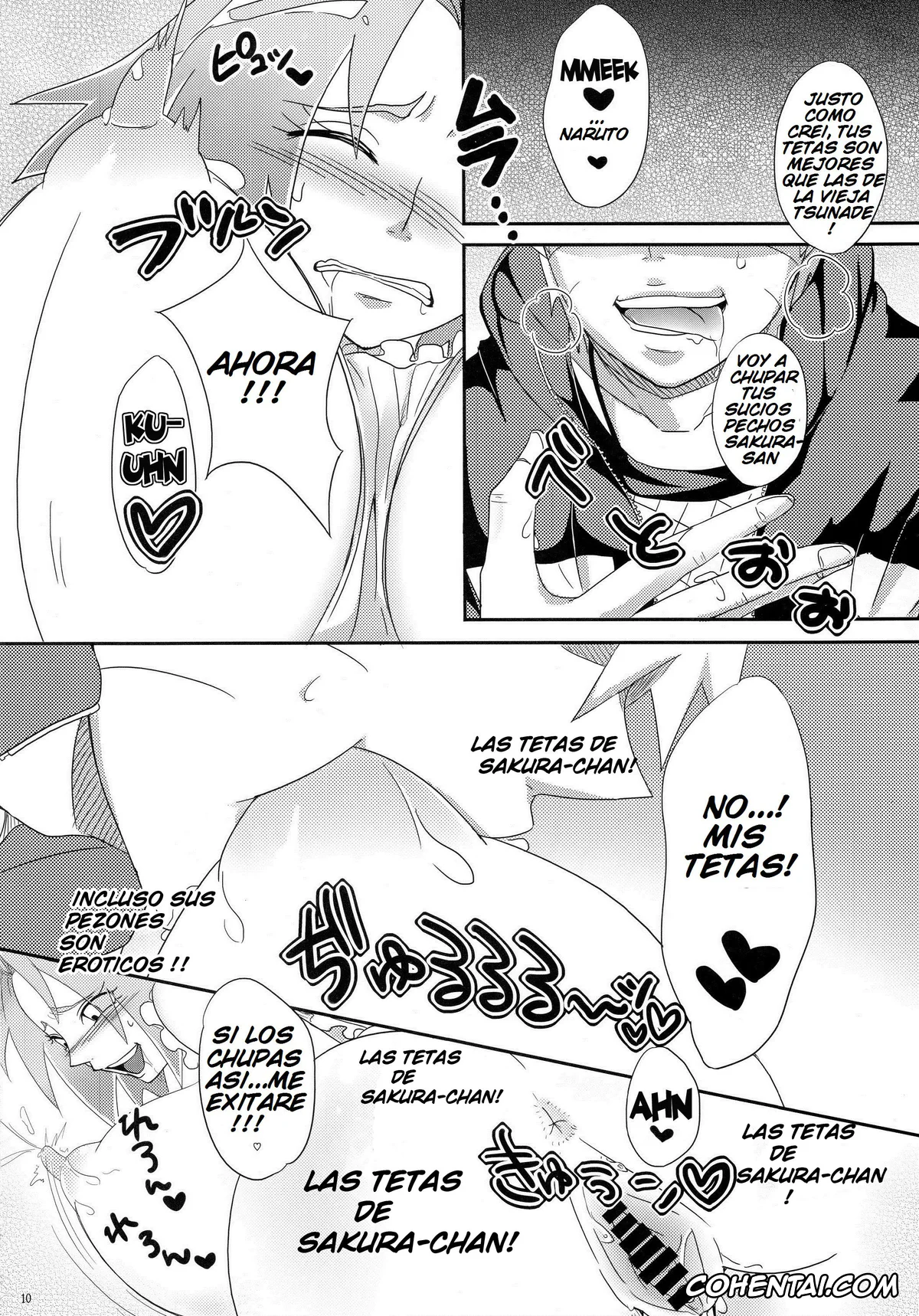 NARUTO hentai, Naruto Uzumaki hentai, Sakura Haruno hentai, Sato Ichiban no! (Naruto), pagina 9