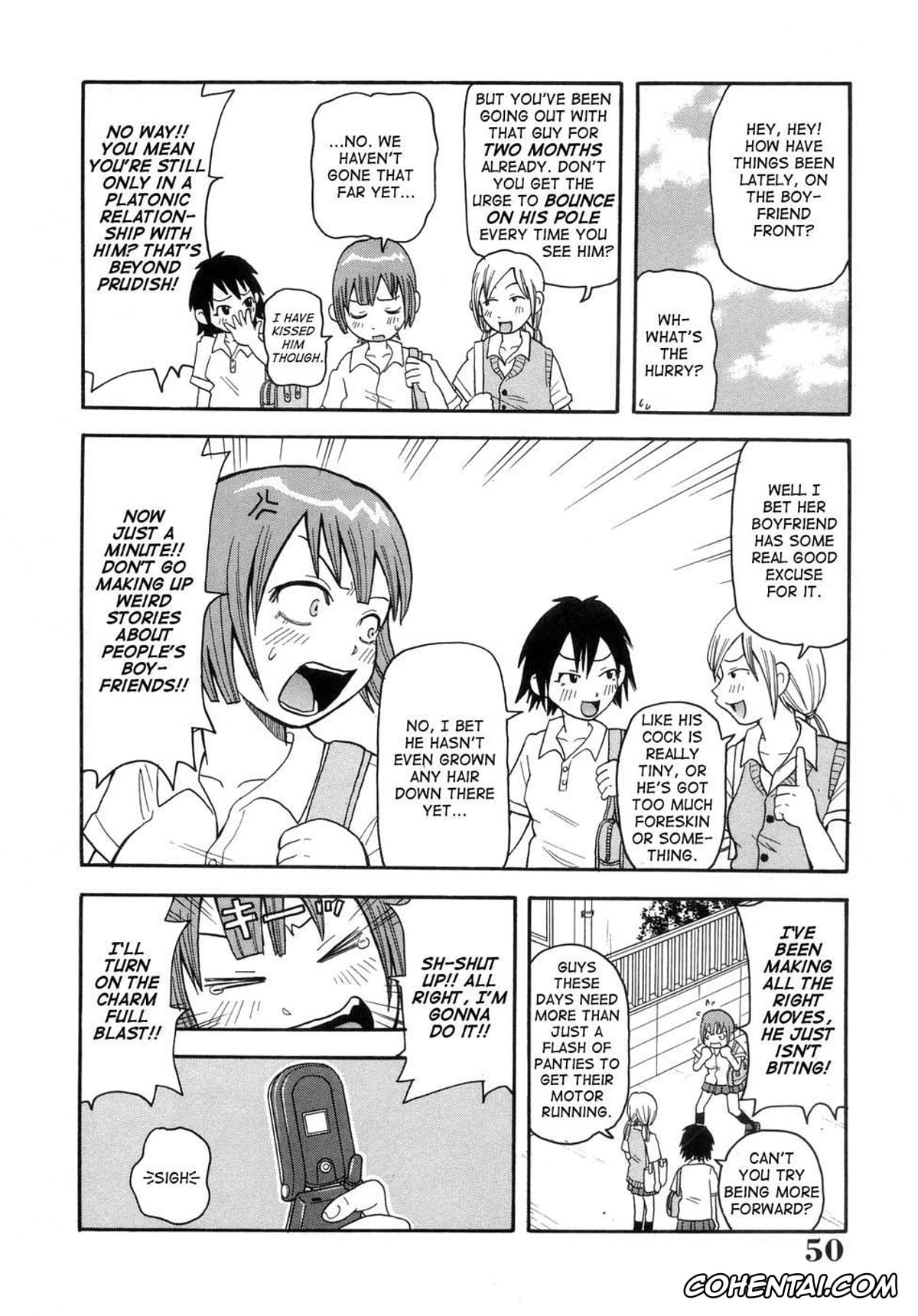 Manga porno, Tankoubon porno, Muchi Muchi!! Monzetsu Fever, pagina 53