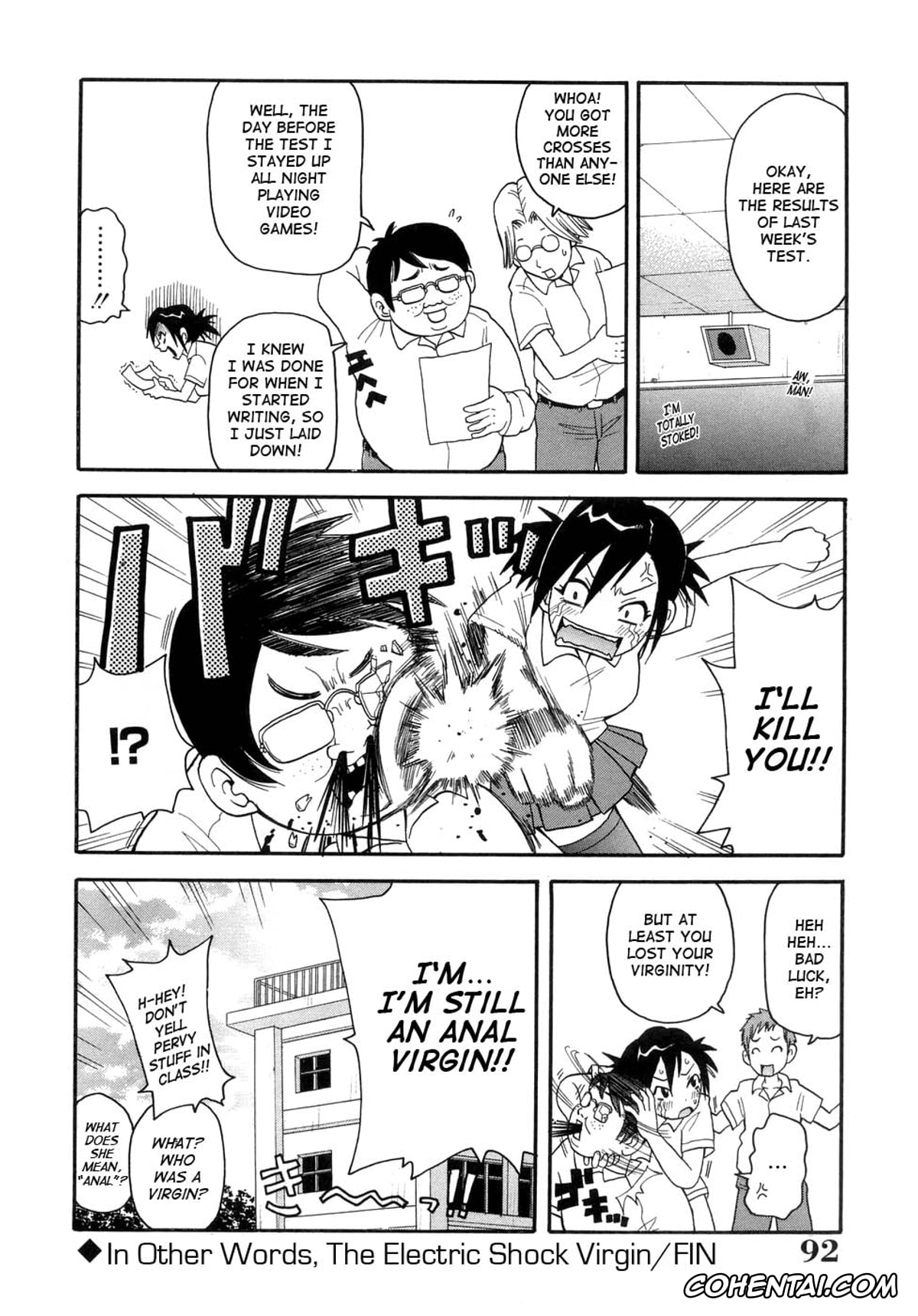 Manga porno, Tankoubon porno, Muchi Muchi!! Monzetsu Fever, pagina 95