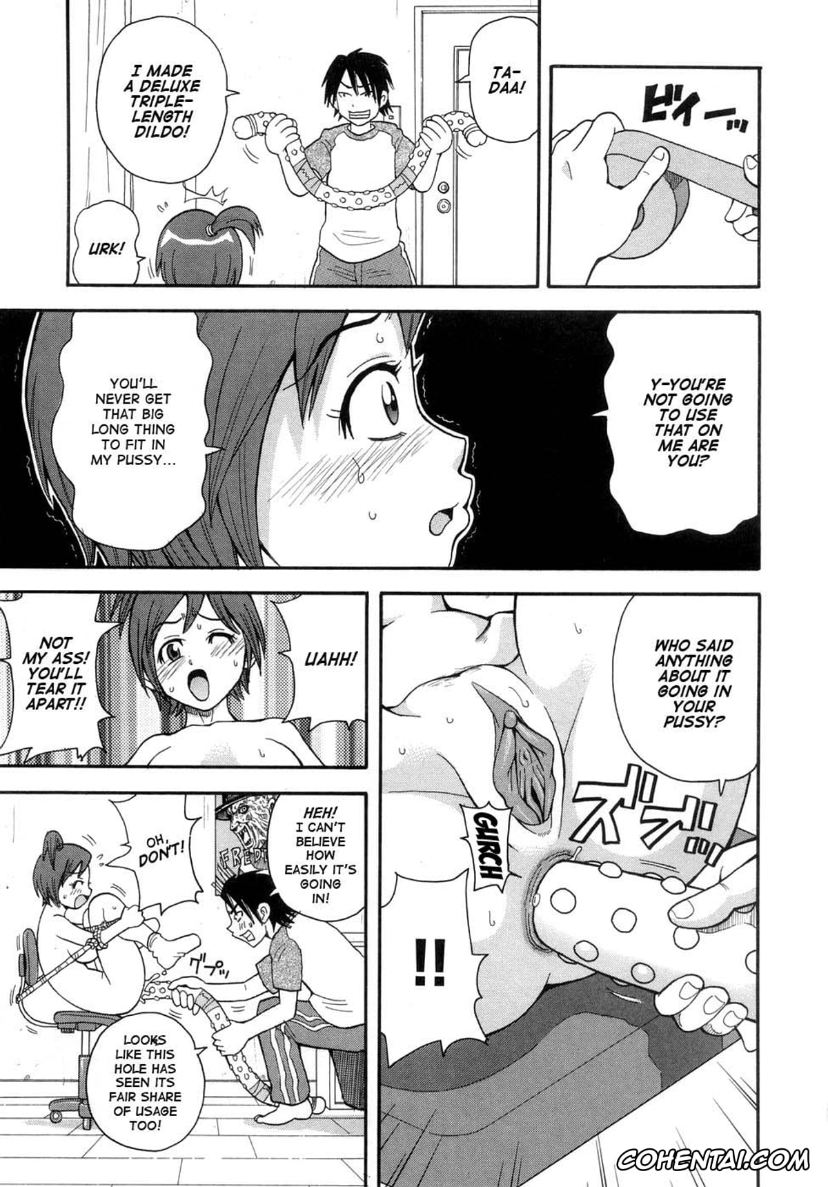 Manga porno, Tankoubon porno, Muchi Muchi!! Monzetsu Fever, pagina 104