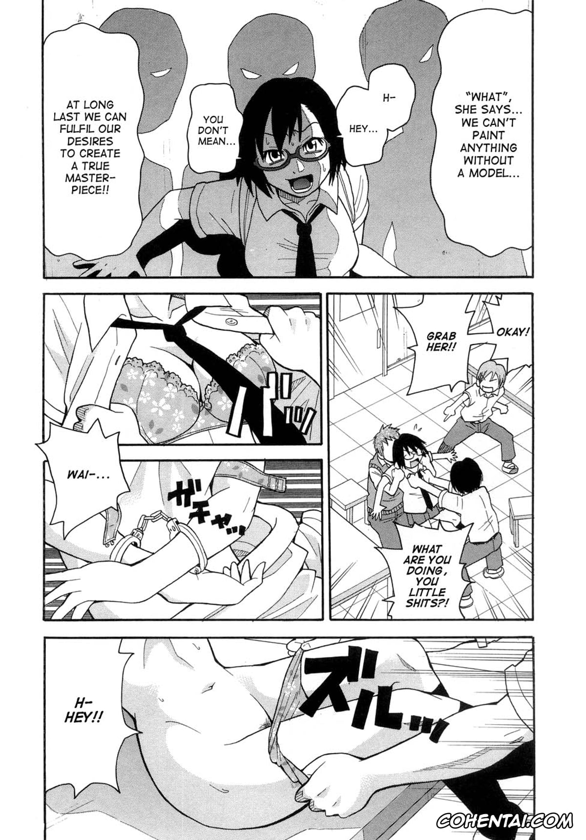 Manga porno, Tankoubon porno, Muchi Muchi!! Monzetsu Fever, pagina 128