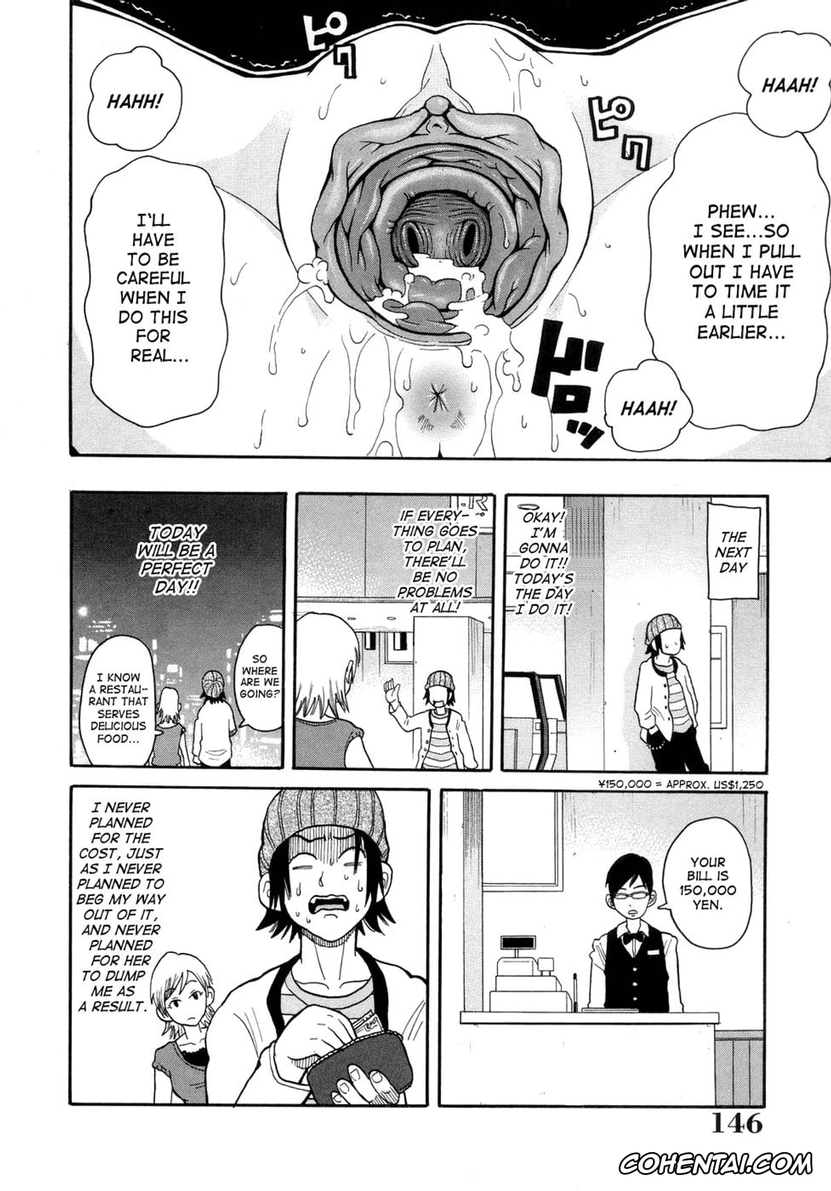 Manga porno, Tankoubon porno, Muchi Muchi!! Monzetsu Fever, pagina 149