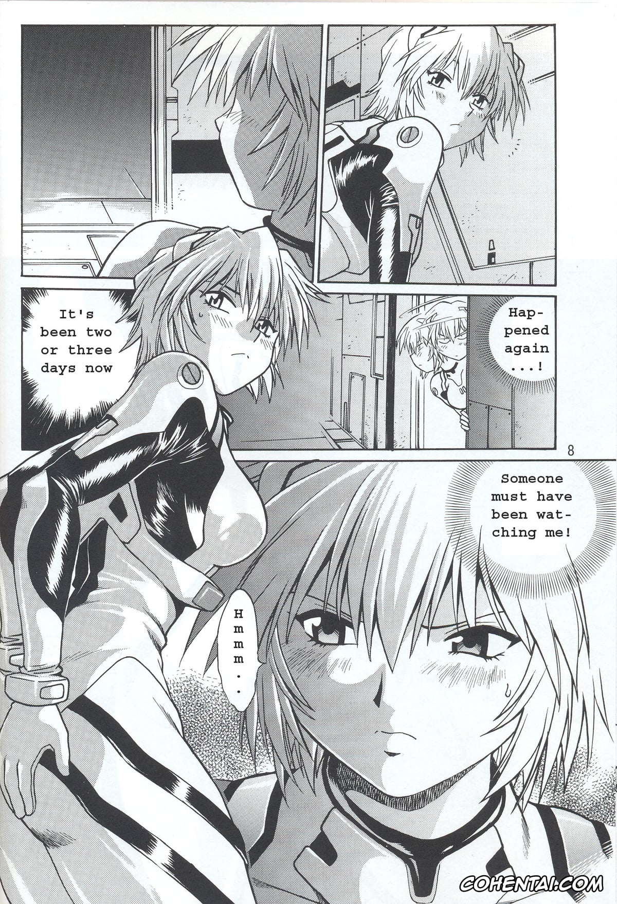 Neon Genesis Evangelion porno, Rei Ayanami porno, Shinji Ikari porno, Plug Suit Fetish Vol. 4 (Neon Genesis Evangelion), pagina 8