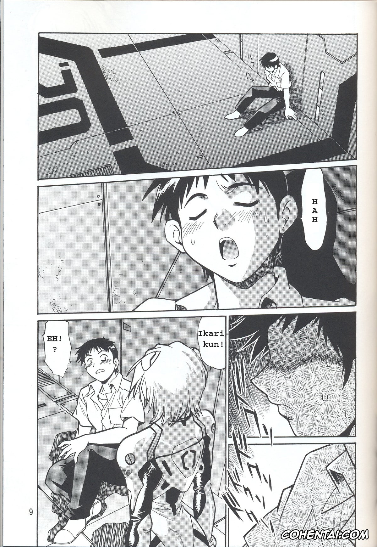 Neon Genesis Evangelion hentai, Rei Ayanami hentai, Shinji Ikari hentai, Plug Suit Fetish Vol. 4 (Neon Genesis Evangelion), pagina 9