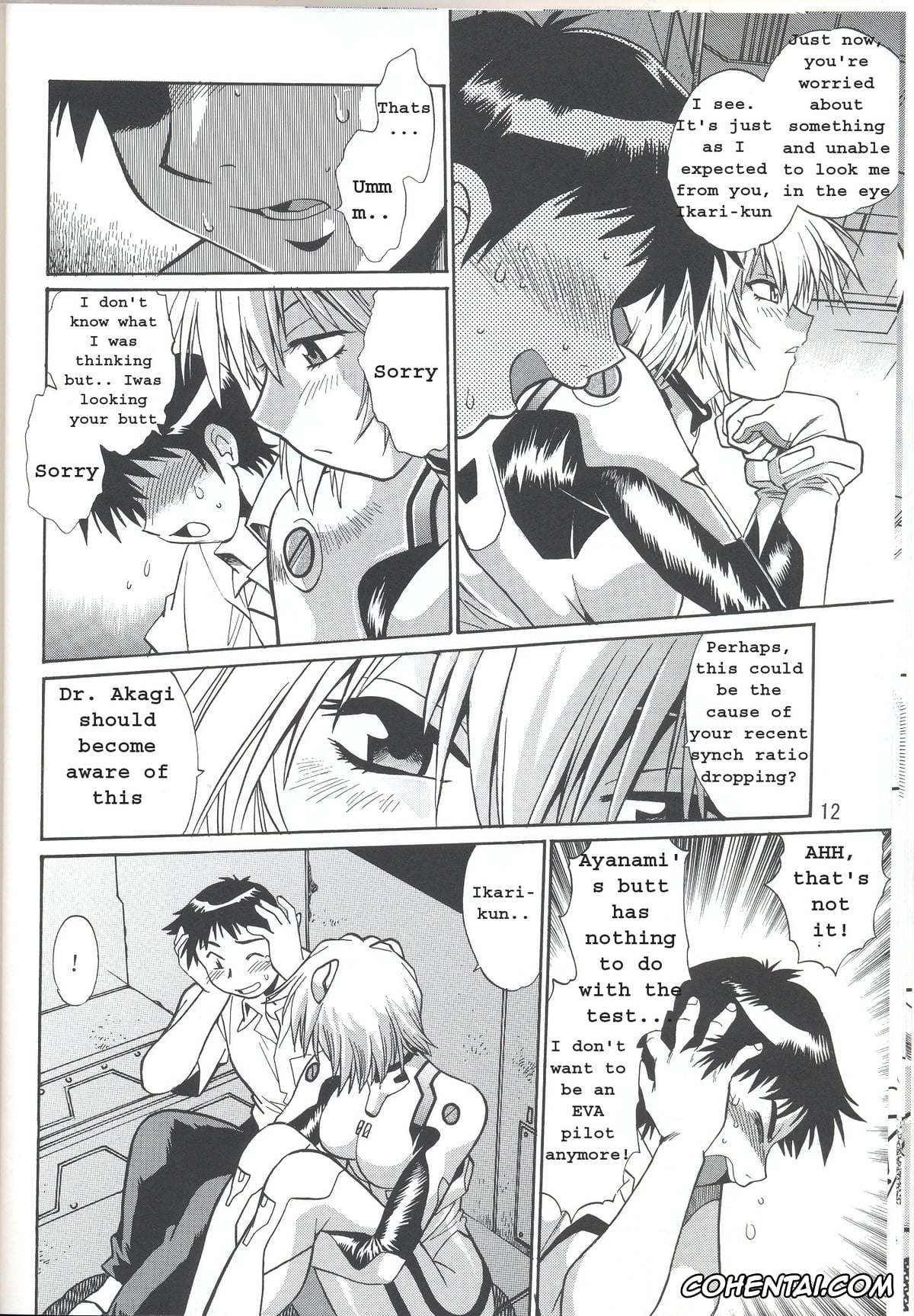 Neon Genesis Evangelion hentai, Rei Ayanami hentai, Shinji Ikari hentai, Plug Suit Fetish Vol. 4 (Neon Genesis Evangelion), pagina 12