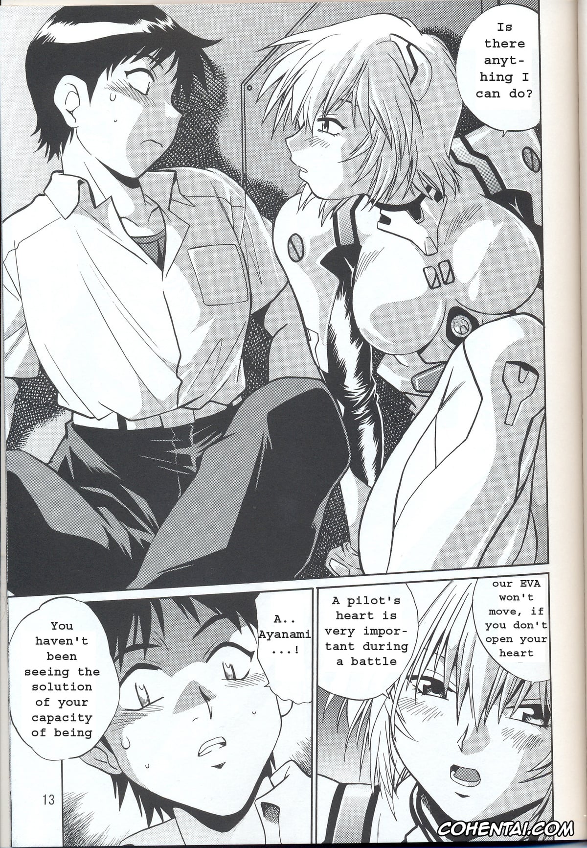 Neon Genesis Evangelion xxx, Rei Ayanami xxx, Shinji Ikari xxx, Plug Suit Fetish Vol. 4 (Neon Genesis Evangelion), pagina 13