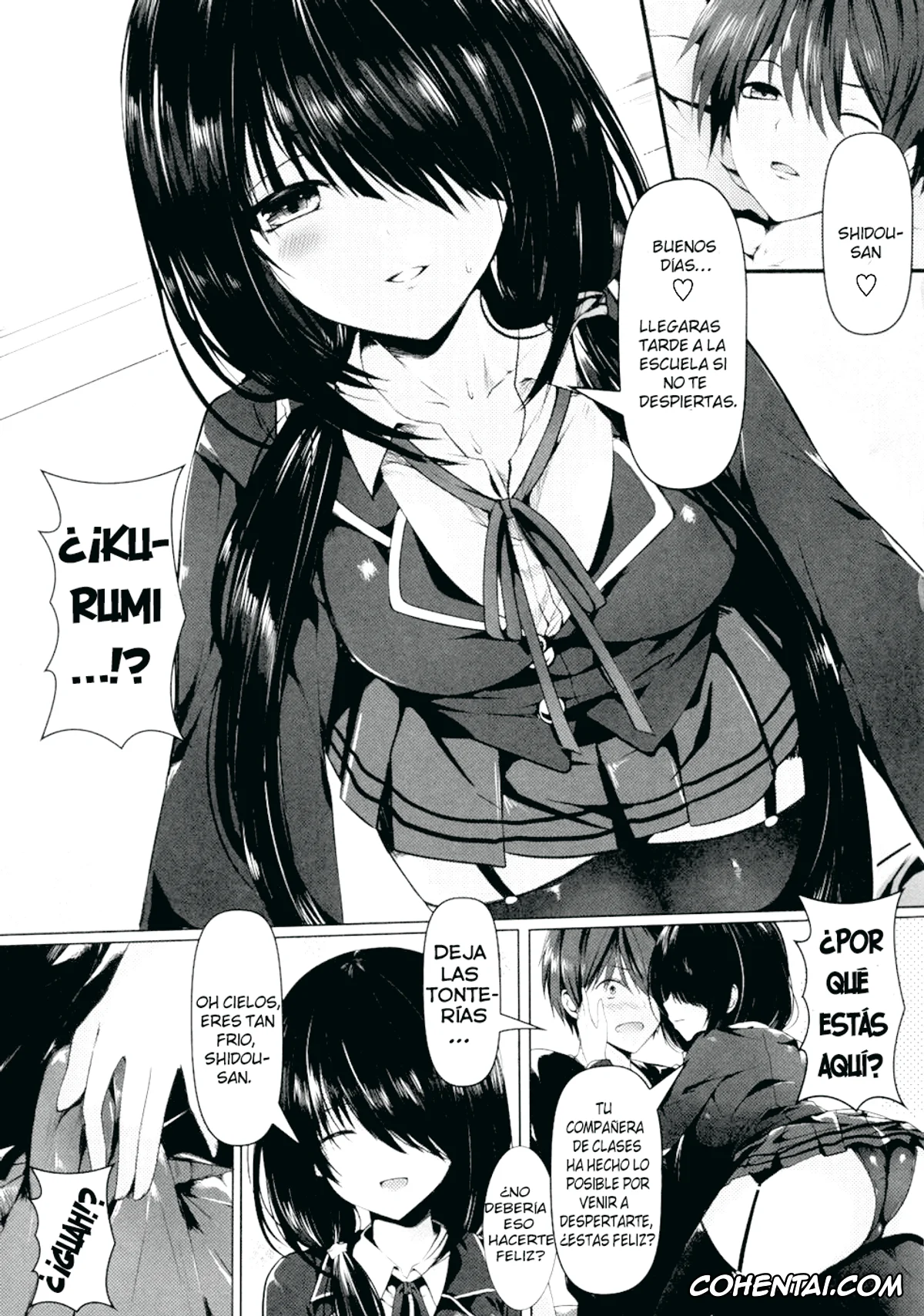 Date A Live xxx, Kurumi Tokisaki xxx, Shido Itsuka xxx, Shoujo Kyousou Koiuta (Date A Live), pagina 4