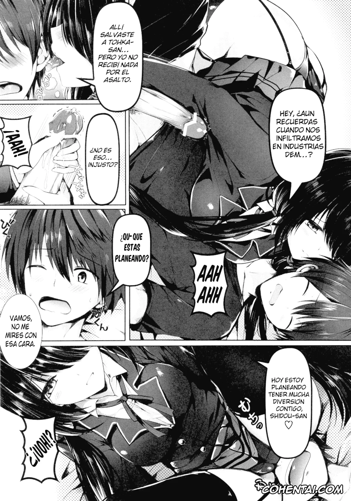 Date A Live porno, Kurumi Tokisaki porno, Shido Itsuka porno, Shoujo Kyousou Koiuta (Date A Live), pagina 5