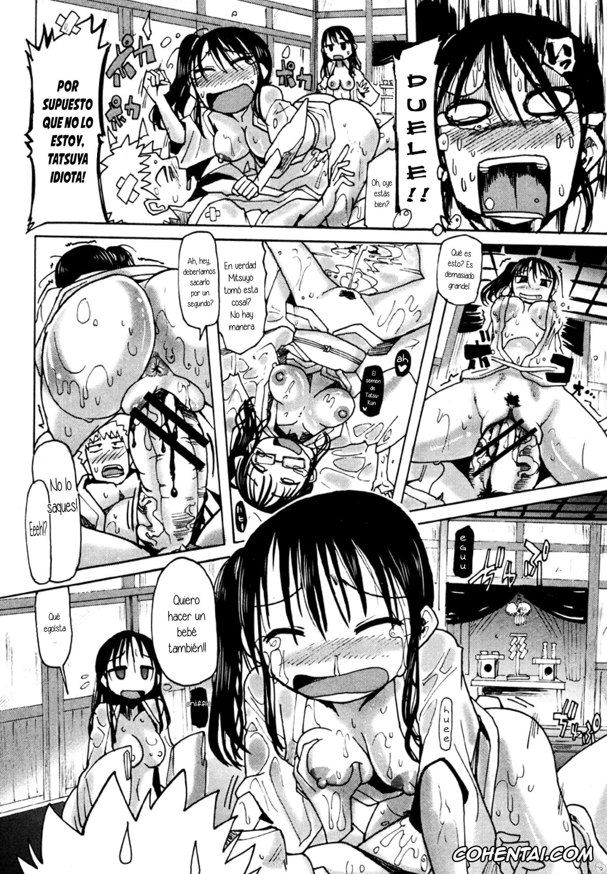 Revistas porno, COMIC Shingeki porno, Ichinen Shoya (COMIC Shingeki 2012-03), pagina 14