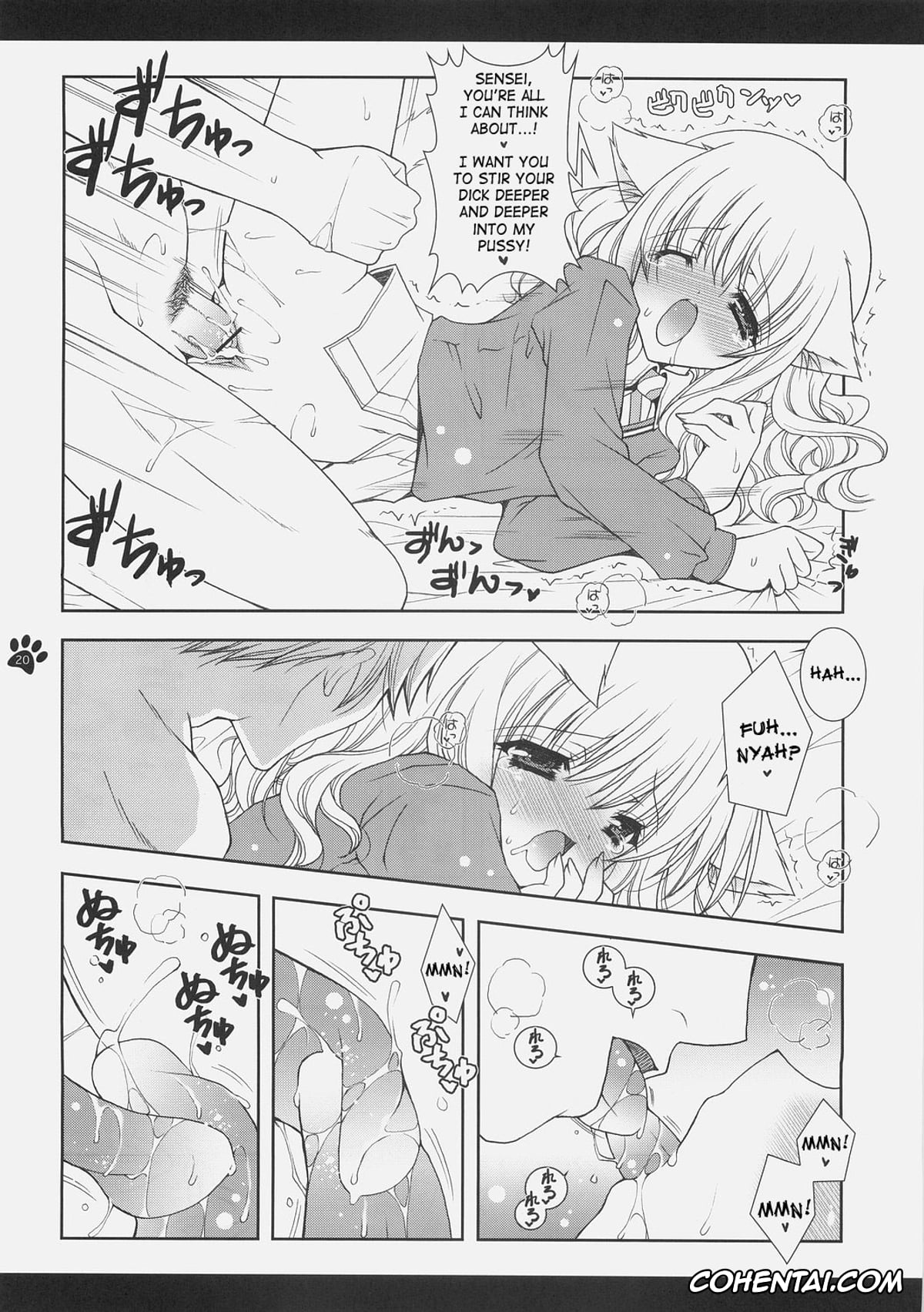 Harry Potter xxx, Hermione Granger xxx, Mahou Shoujo Moeneko Ron (Harry Potter), pagina 19