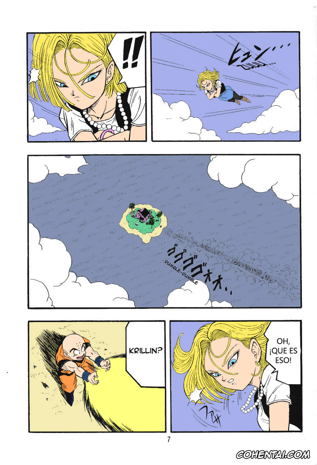 Dragon Ball Z porno, Android 18 porno, Krillin porno, Dragon Ball H Maki San (Dragon Ball Z), pagina 5