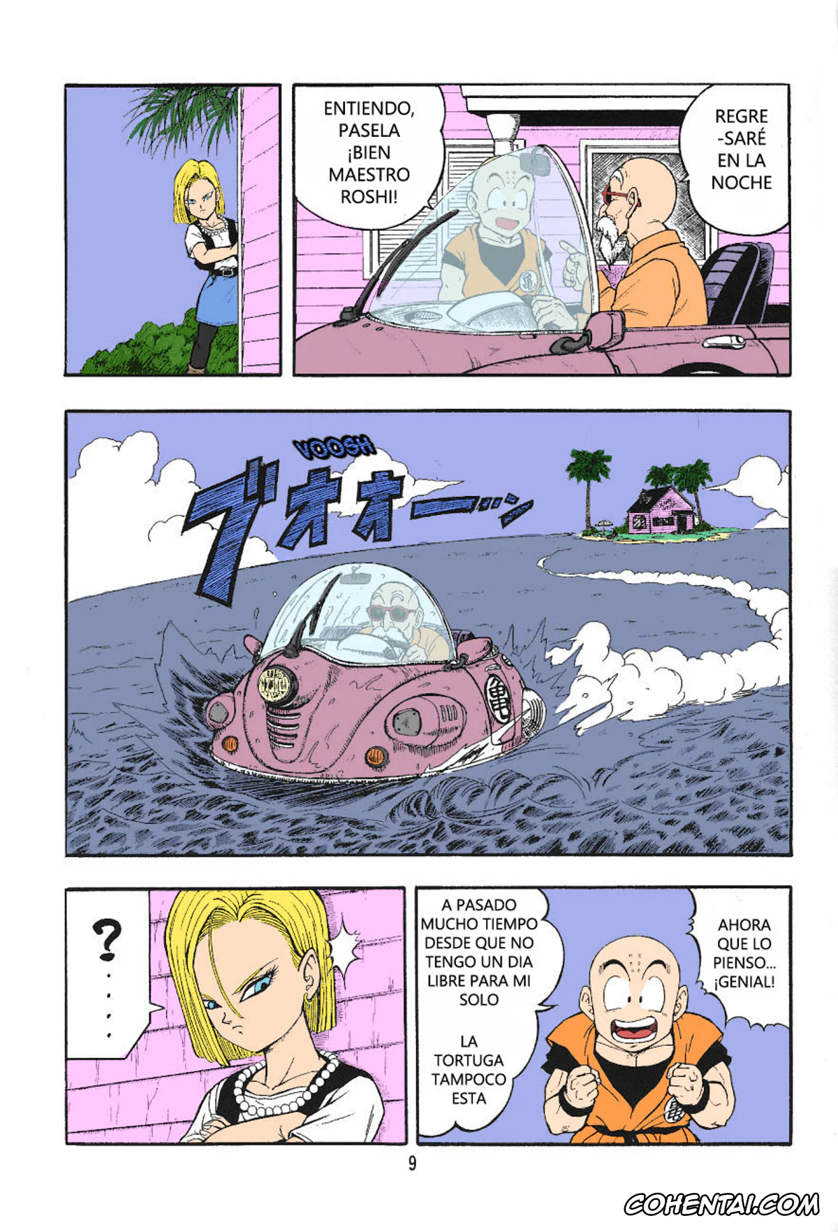 Dragon Ball Z xxx, Android 18 xxx, Krillin xxx, Dragon Ball H Maki San (Dragon Ball Z), pagina 7