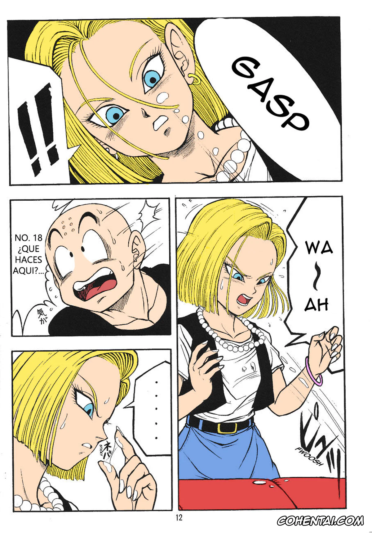 Dragon Ball Z xxx, Android 18 xxx, Krillin xxx, Dragon Ball H Maki San (Dragon Ball Z), pagina 10