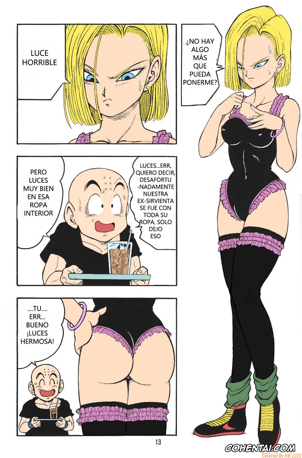 Dragon Ball Z porno, Android 18 porno, Krillin porno, Dragon Ball H Maki San (Dragon Ball Z), pagina 11