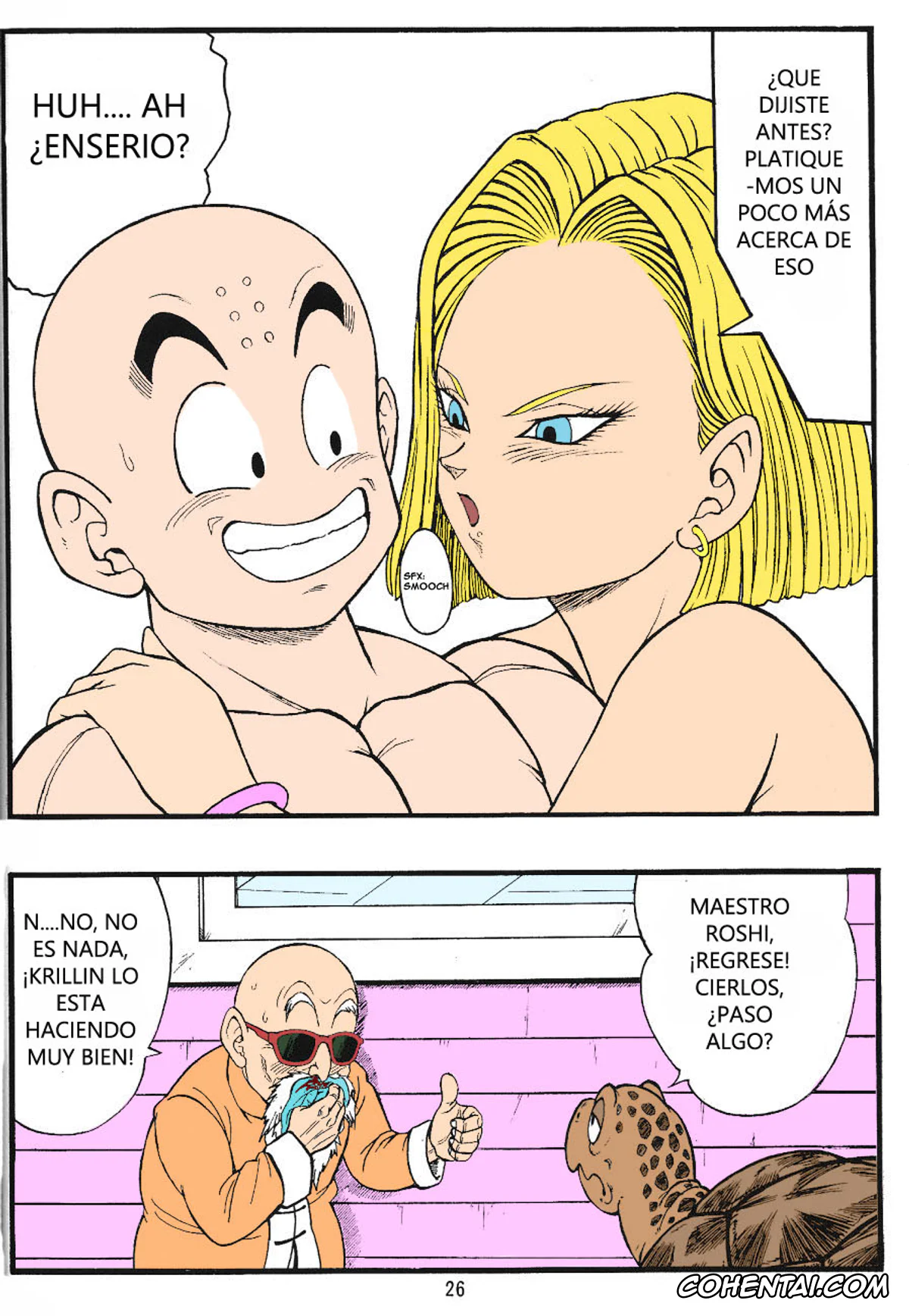 Dragon Ball Z hentai, Android 18 hentai, Krillin hentai, Dragon Ball H Maki San (Dragon Ball Z), pagina 24