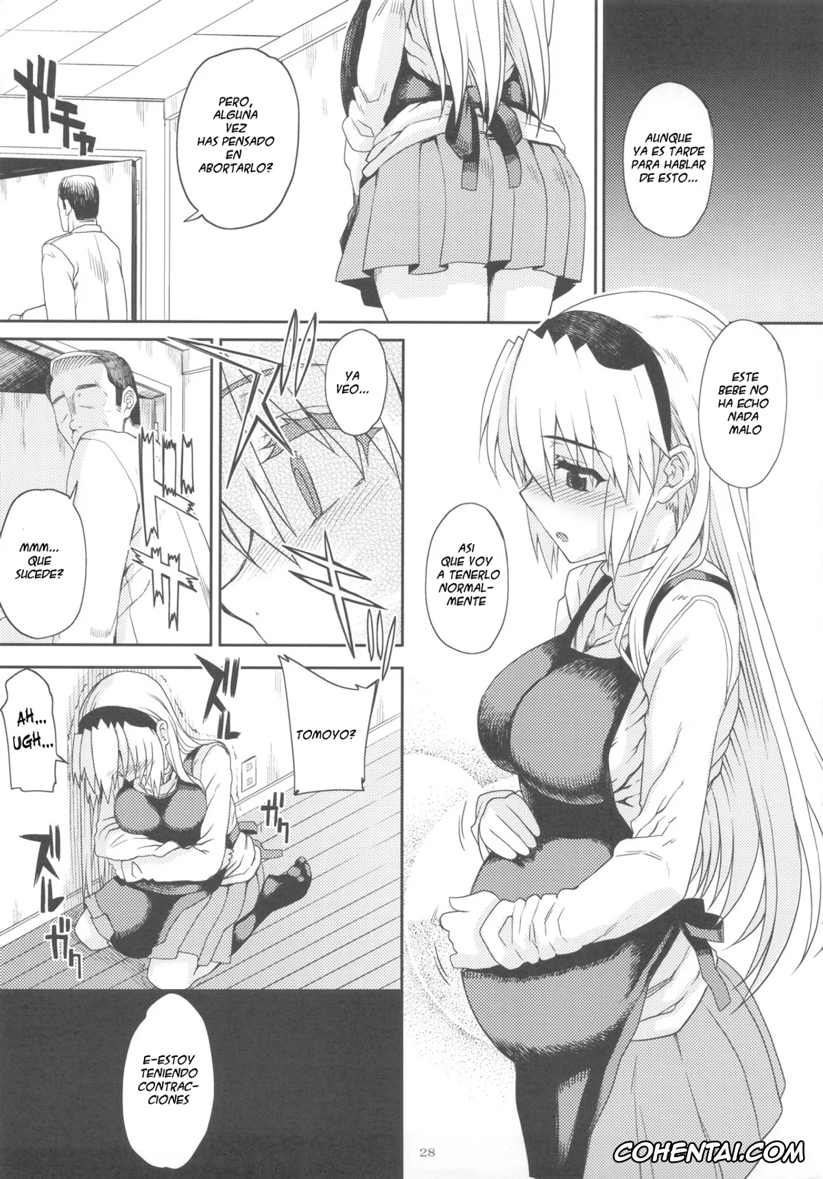 Clannad porno, Tomoyo Sakagami porno, Kayumidome After Tomoyo Hen – Prescription 04 After (Clannad), pagina 29