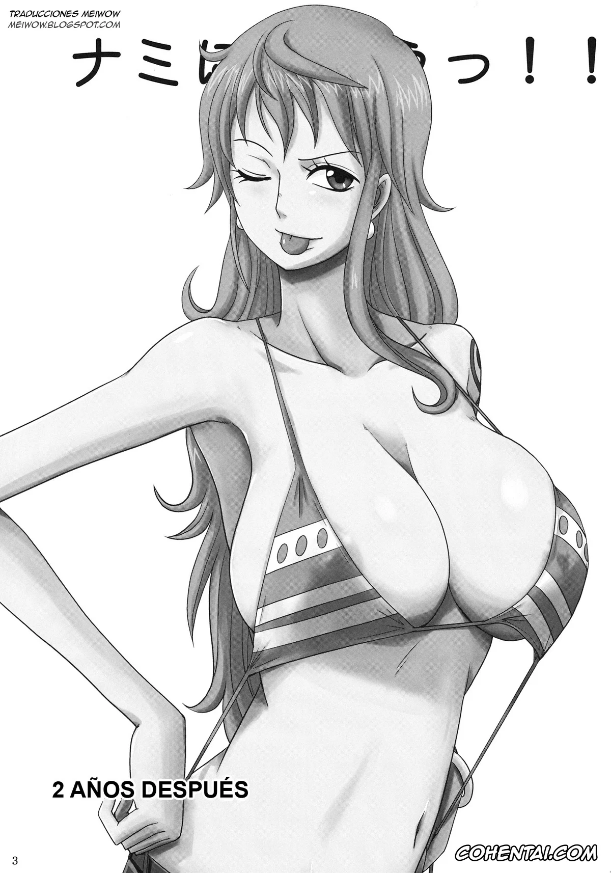 One Piece porno, Nami porno, Nami ni Norou!! 2 Years Later (One Piece), pagina 2