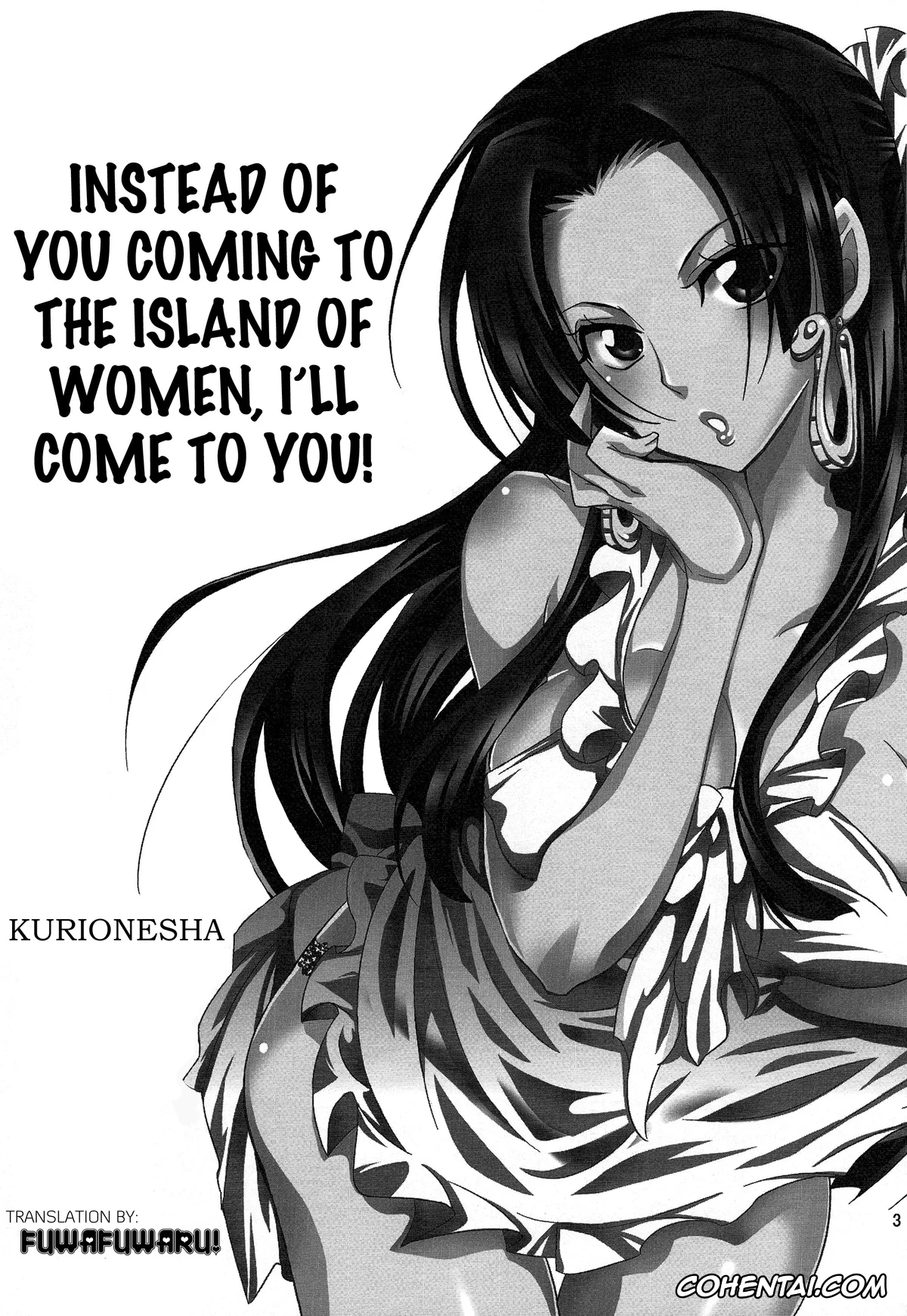 One Piece porno, Boa Hancock porno, Monkey D. Luffy porno, Nyougashima yori Warawa o Todoke ni Mairimasu! (One Piece), pagina 2