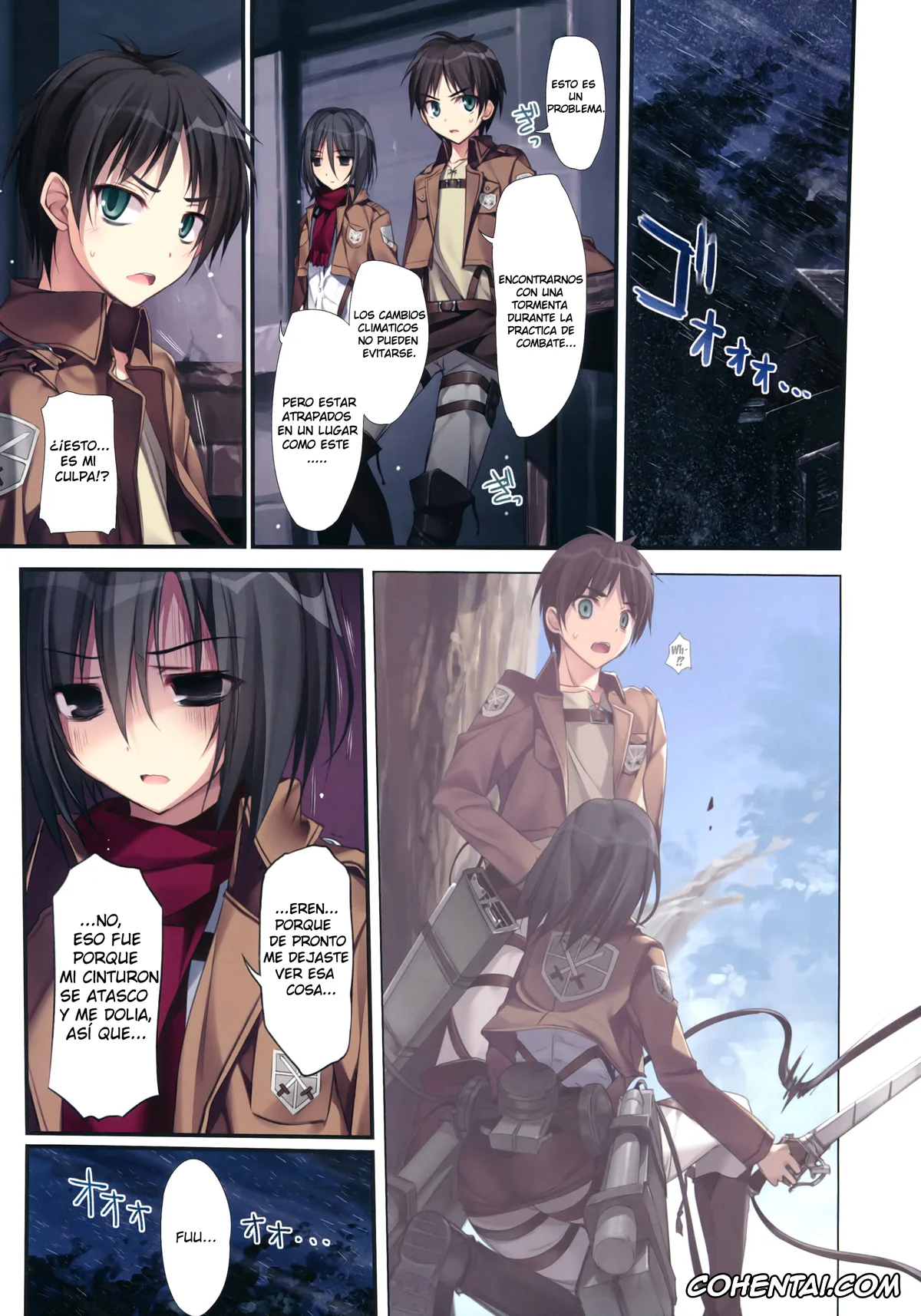 Shingeki No Kyojin | Attack On Titan porno, Eren Jaeger porno, Mikasa Ackerman porno, Karorful mix EX11 (Shingeki no Kyojin), pagina 2
