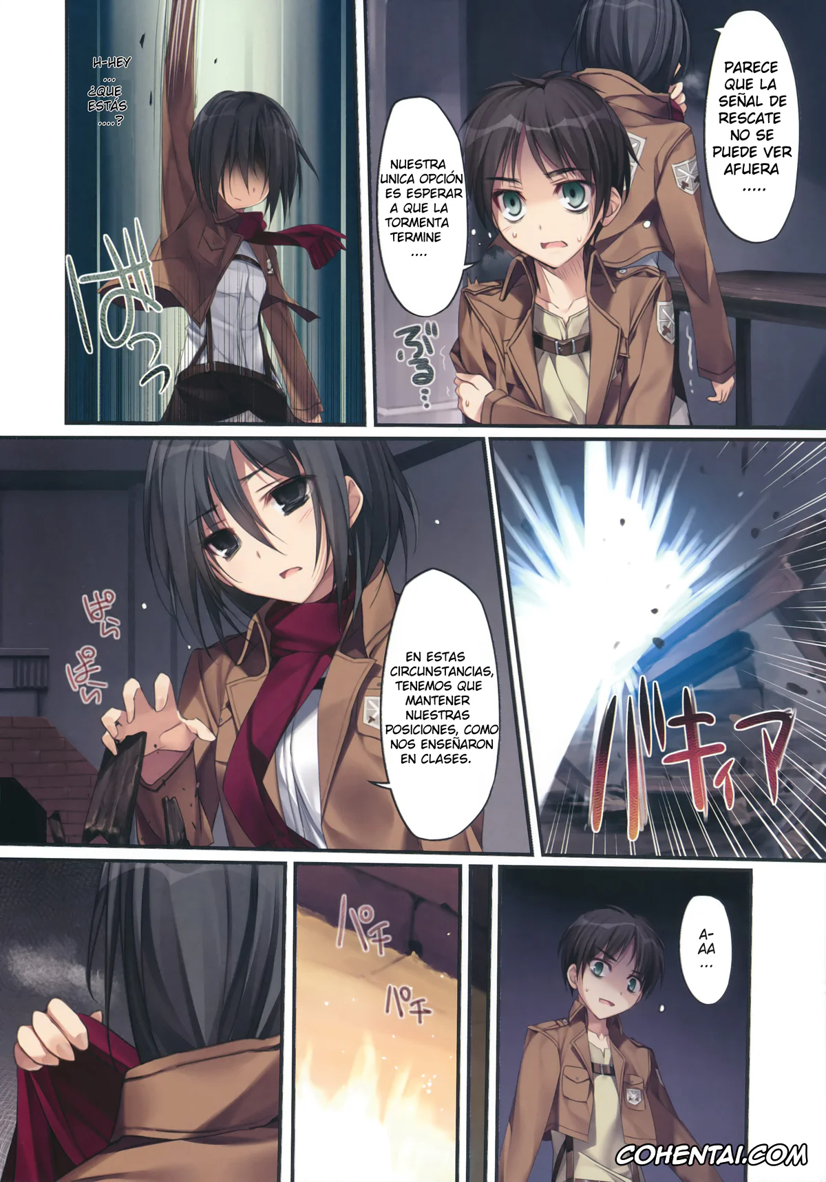 Shingeki No Kyojin | Attack On Titan hentai, Eren Jaeger hentai, Mikasa Ackerman hentai, Karorful mix EX11 (Shingeki no Kyojin), pagina 3