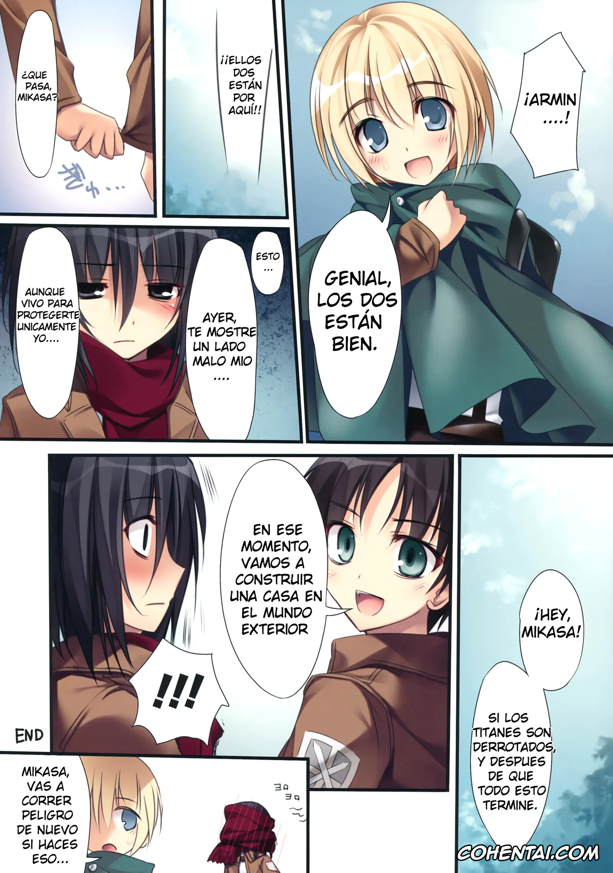 Shingeki No Kyojin | Attack On Titan porno, Eren Jaeger porno, Mikasa Ackerman porno, Karorful mix EX11 (Shingeki no Kyojin), pagina 17