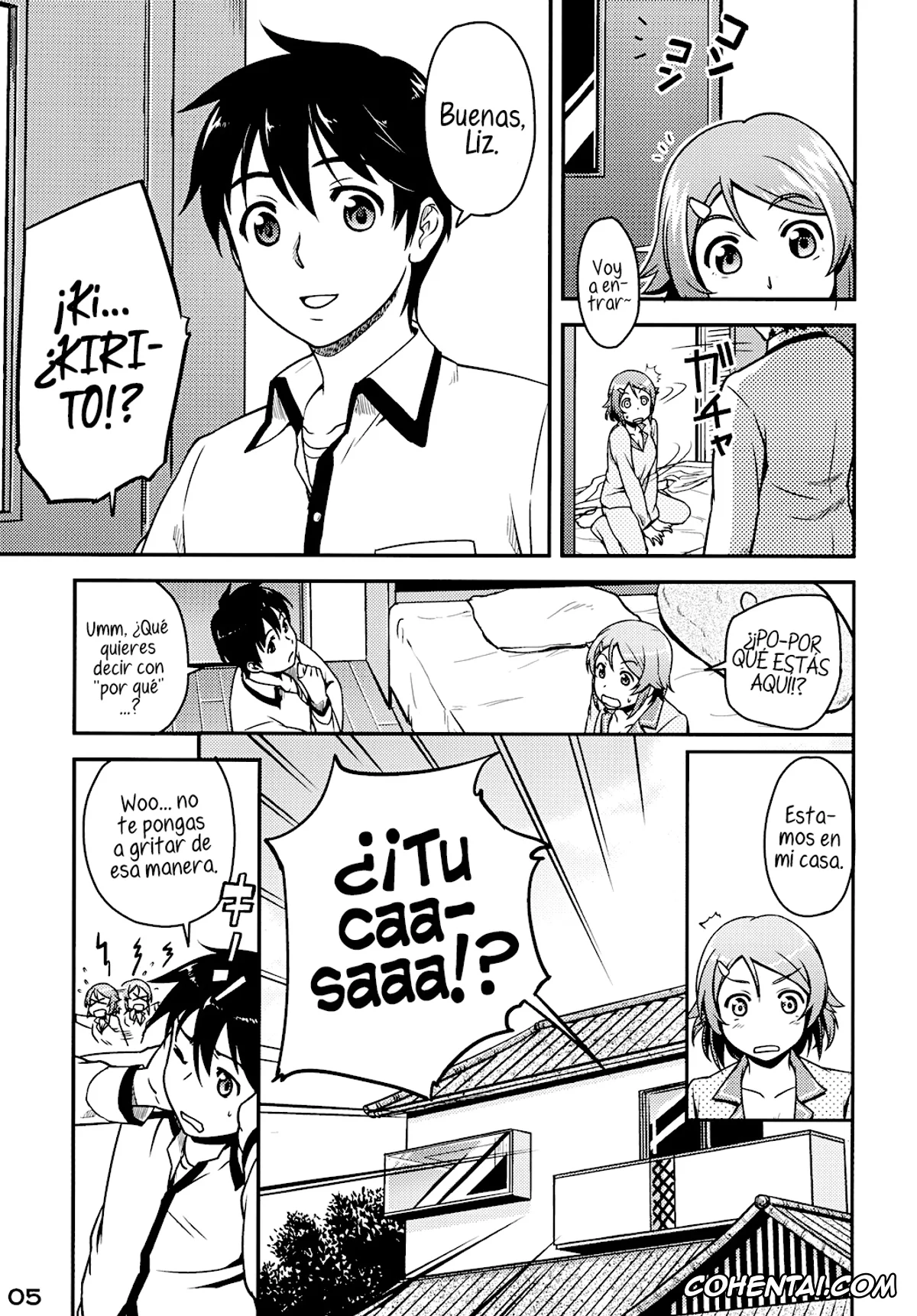 Sword Art Online porno, Kazuto Kirigaya | Kirito porno, Rika Shinozaki | Lisbeth porno, RIZ ROUND2 (Sword Art Online), pagina 5
