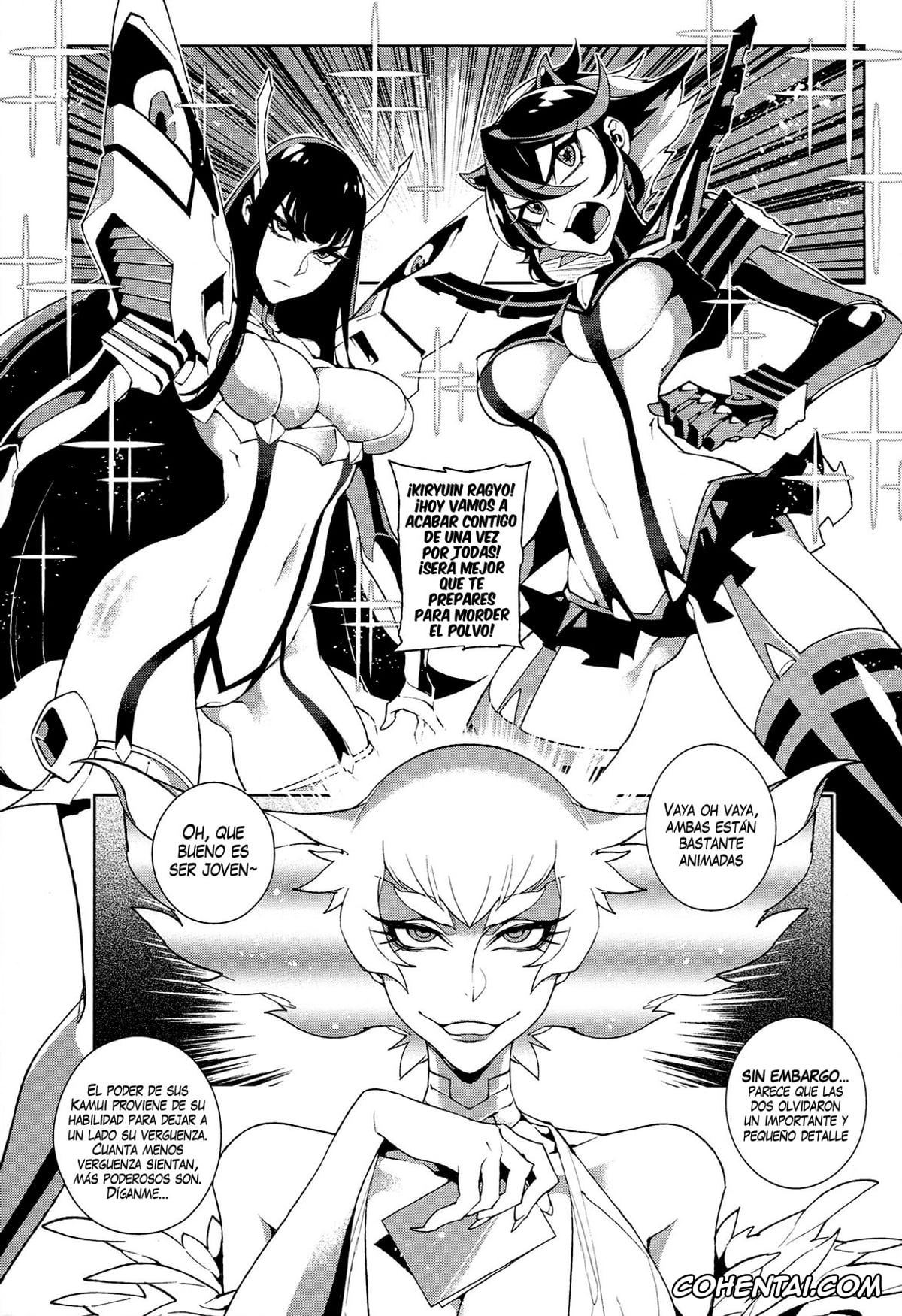 Kill la Kill porno, Nui Harime porno, Ragyo Kiryuuin porno, Ryuuko Matoi porno, Satsuki Kiryuuin porno, KISS LOVE KISS (Kill la Kill), pagina 5