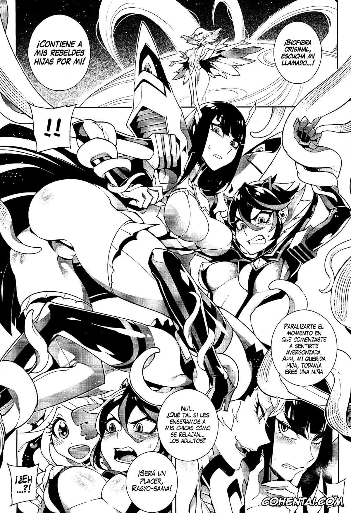 Kill la Kill xxx, Nui Harime xxx, Ragyo Kiryuuin xxx, Ryuuko Matoi xxx, Satsuki Kiryuuin xxx, KISS LOVE KISS (Kill la Kill), pagina 7