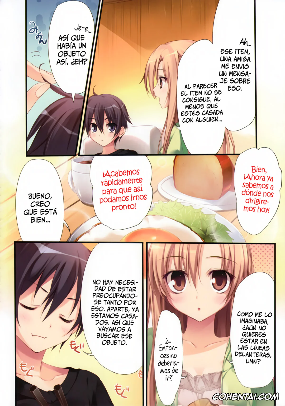 Sword Art Online hentai, Asuna Yuuki hentai, Kazuto Kirigaya | Kirito hentai, KAROFUL MIX EX8 (Sword Art Online), pagina 3