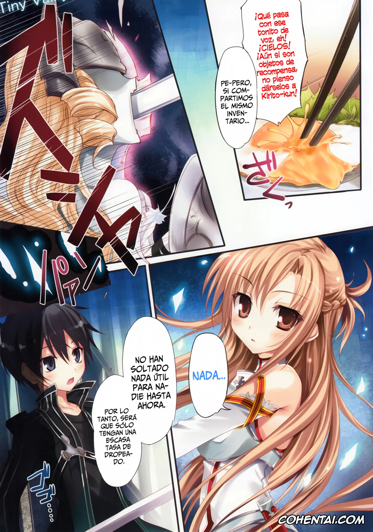 Sword Art Online xxx, Asuna Yuuki xxx, Kazuto Kirigaya | Kirito xxx, KAROFUL MIX EX8 (Sword Art Online), pagina 4