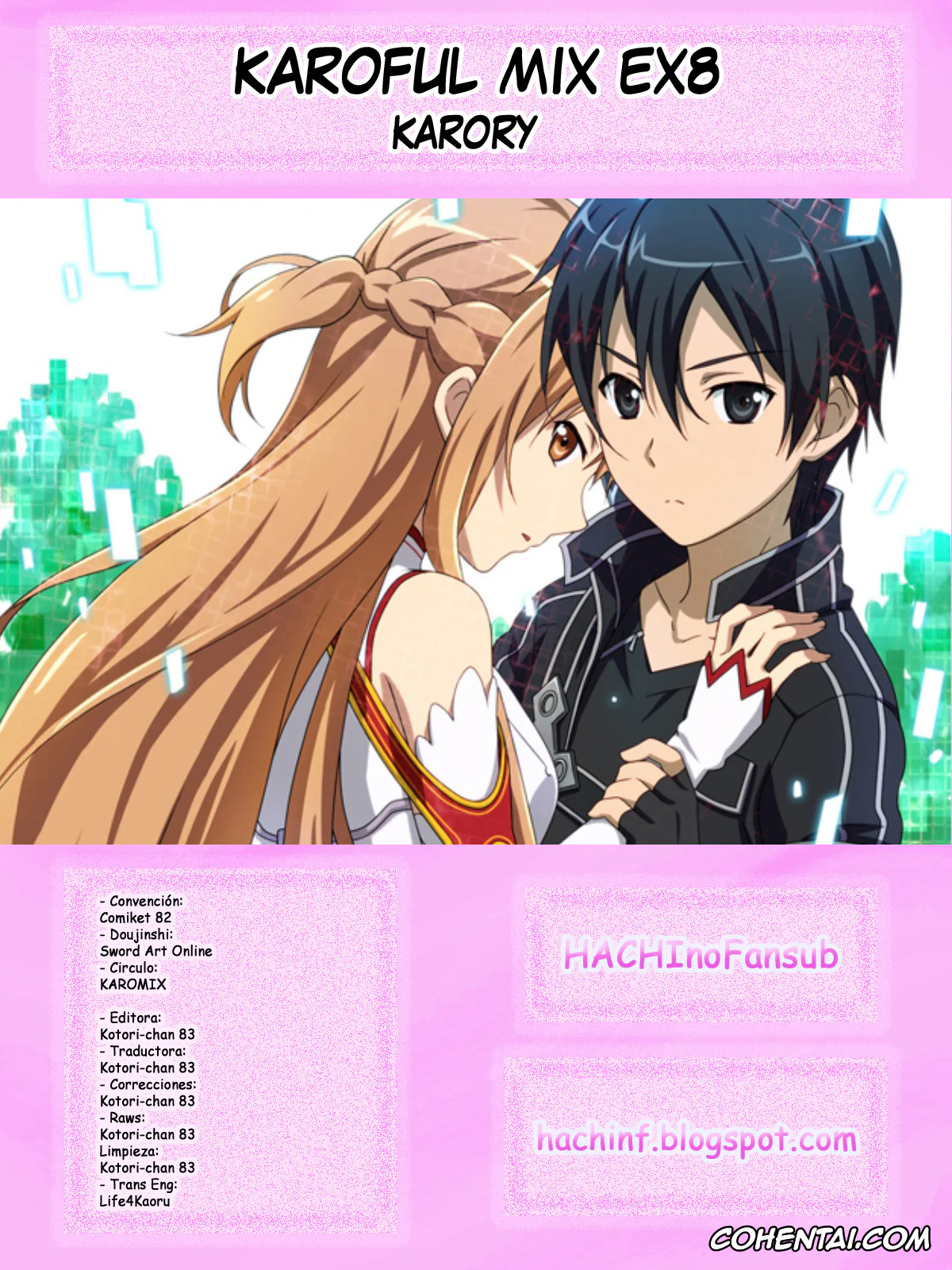 Sword Art Online xxx, Asuna Yuuki xxx, Kazuto Kirigaya | Kirito xxx, KAROFUL MIX EX8 (Sword Art Online), pagina 25