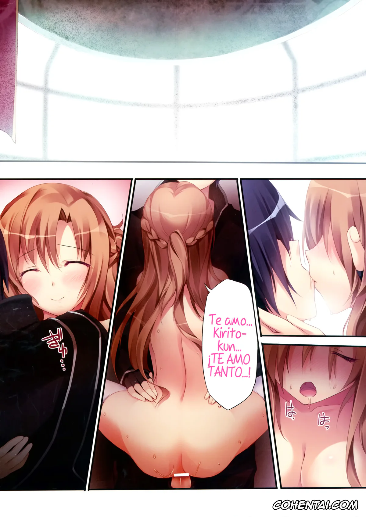 Sword Art Online hentai, Asuna Yuuki hentai, Kazuto Kirigaya | Kirito hentai, KARORFUL MIX EX9 (Sword Art Online), pagina 15