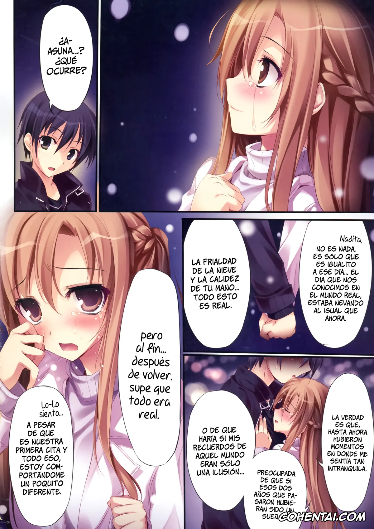 Sword Art Online hentai, Asuna Yuuki hentai, Kazuto Kirigaya | Kirito hentai, KARORFUL MIX EX10 (Sword Art Online), pagina 3