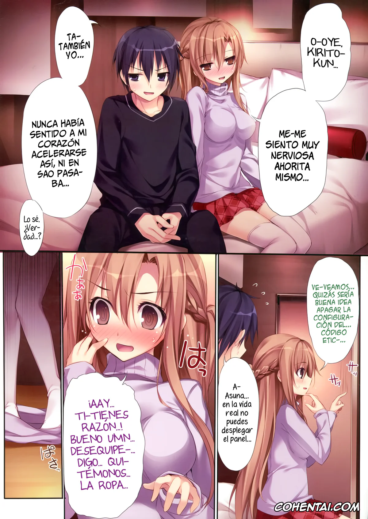 Sword Art Online porno, Asuna Yuuki porno, Kazuto Kirigaya | Kirito porno, KARORFUL MIX EX10 (Sword Art Online), pagina 5