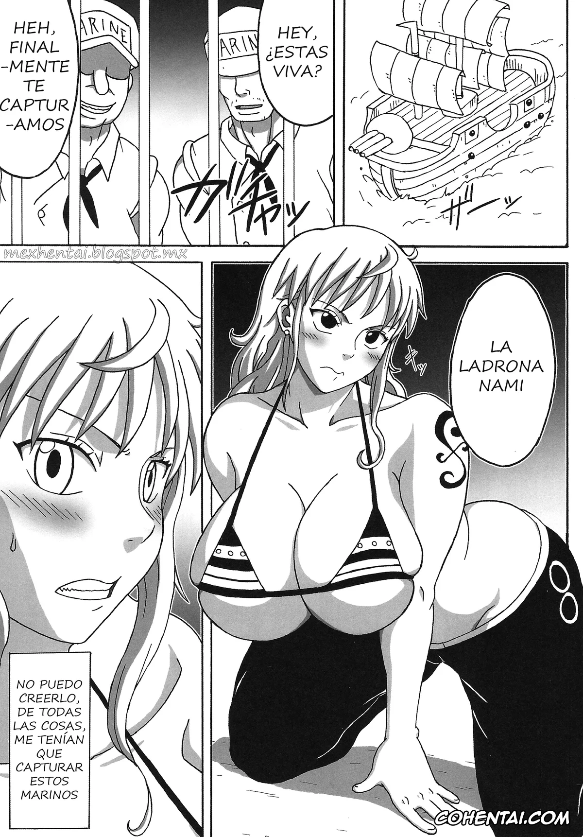 One Piece porno, Nami porno, Nami SAGA (One Piece), pagina 2