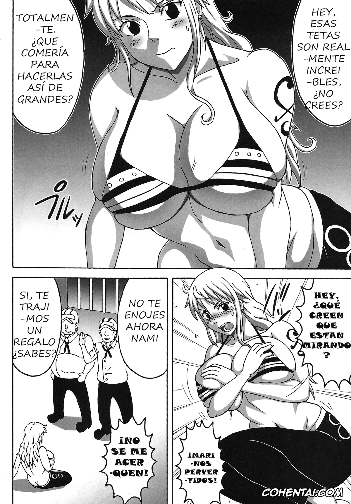 One Piece hentai, Nami hentai, Nami SAGA (One Piece), pagina 3