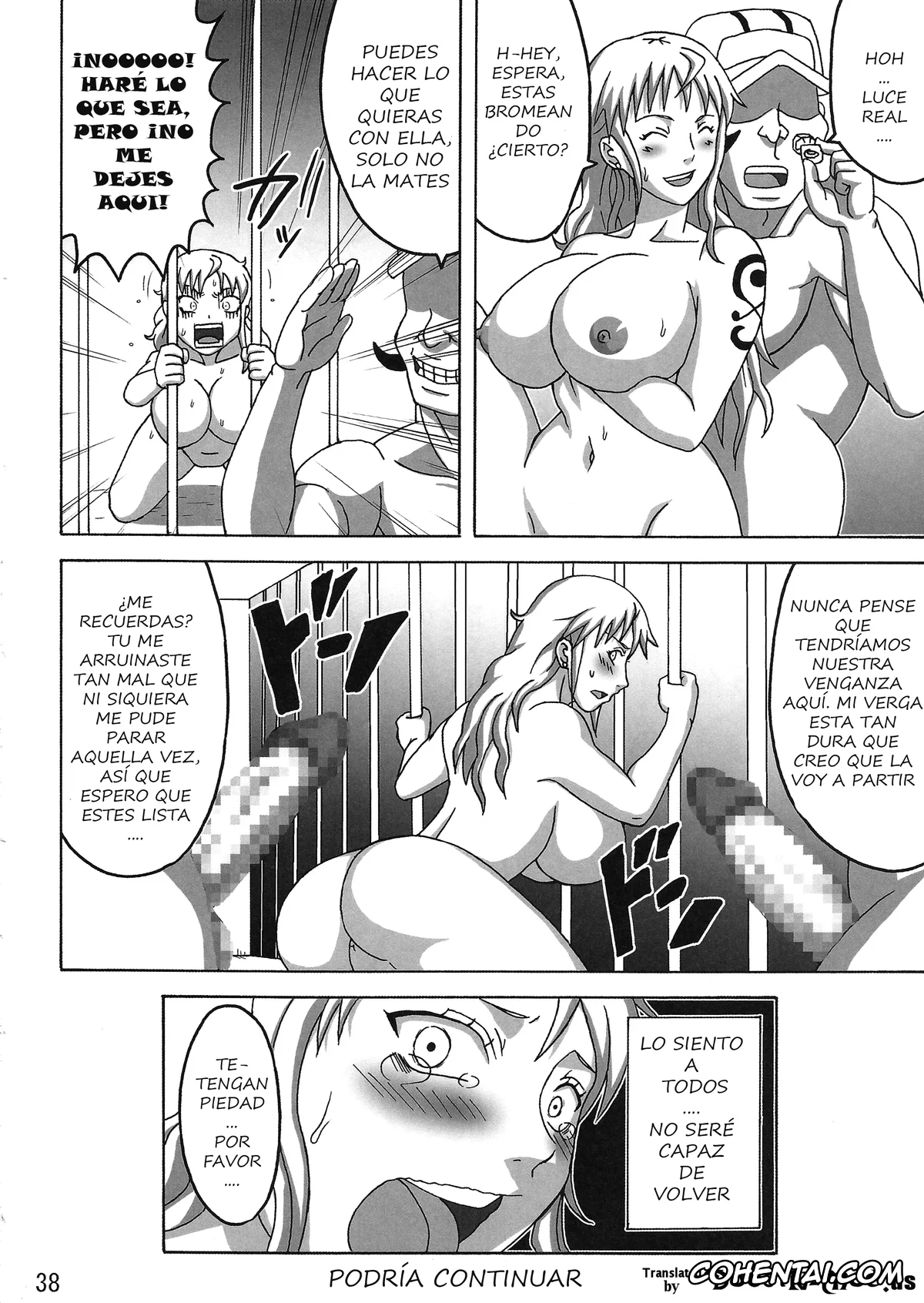 One Piece hentai, Nami hentai, Nami SAGA (One Piece), pagina 39