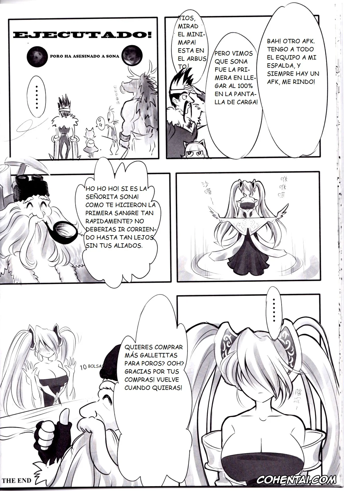 League of Legends porno, Sona Buvelle porno, Koto Sen-teki Shoudou Butsu Shiyou Nikki (League Of Legends), pagina 17