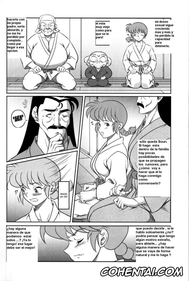 Ranma 1/2 hentai, Ranma Saotome hentai, Soun Tendo hentai, Ranma ♂♀ (Ranma 1/2), pagina 12