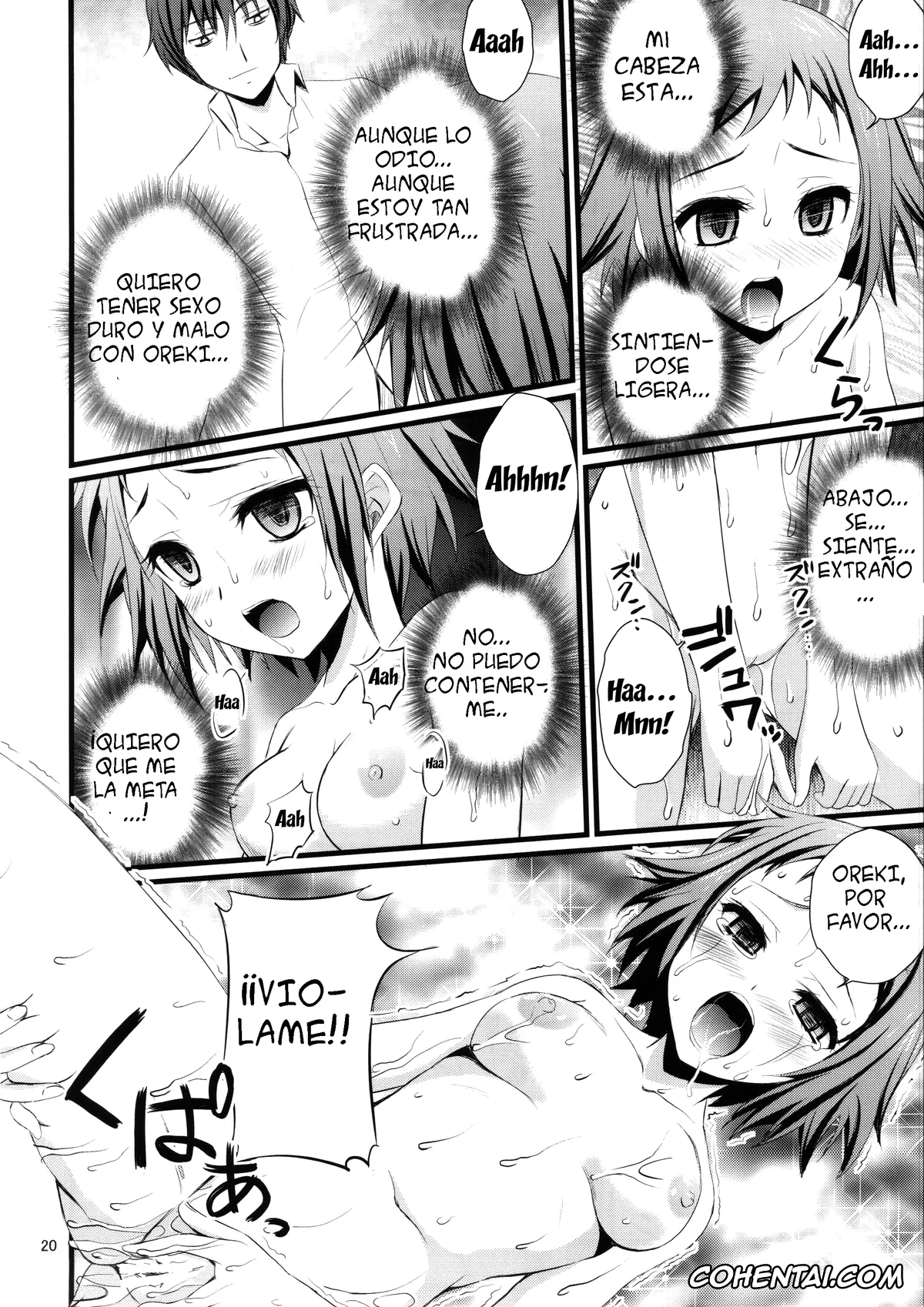 Hyouka xxx, Eru Chitanda xxx, Houtarou Oreki xxx, Mayaka Ibara xxx, Watashi Saimin ni Kakarimasu (Hyouka), pagina 19