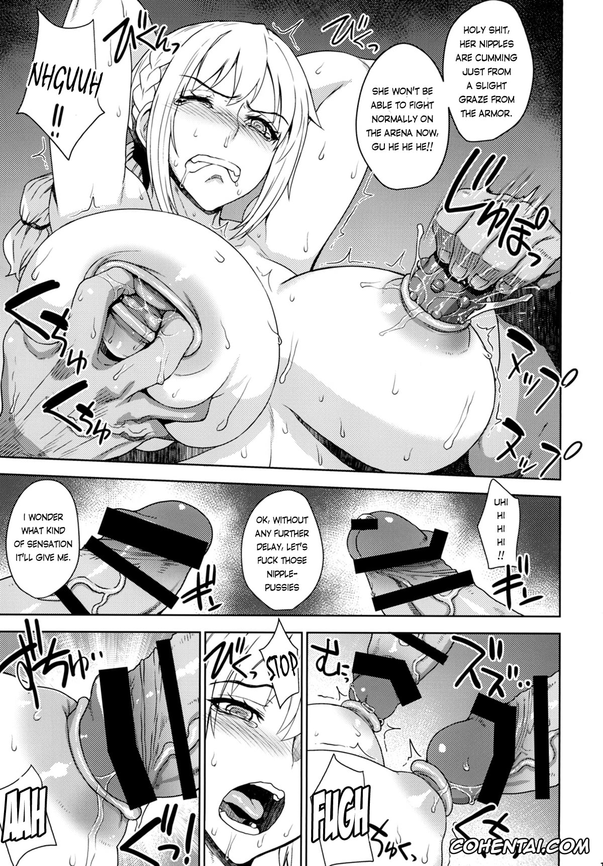One Piece hentai, Rebecca hentai, Dorei Kentoushi Rebecca (One Piece), pagina 18