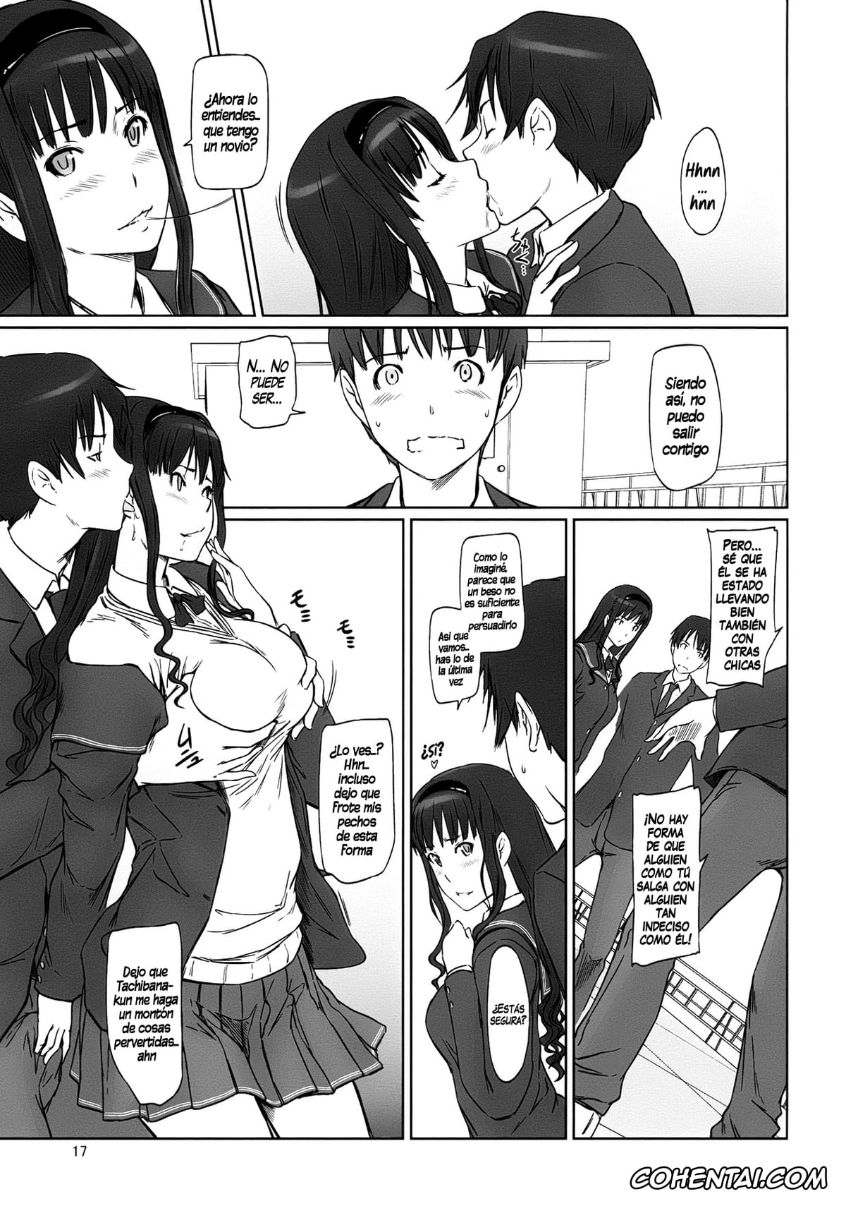 Amagami porno, Ai Nanasaki porno, Haruka Morishima porno, Junichi Tachibana porno, Kaoru Tanamachi porno, Rihoko Sakurai porno, Sae Nakata porno, Tsukasa Ayatsuji porno, AMAGAMI ~HAREM ROOT (Amagami), pagina 17